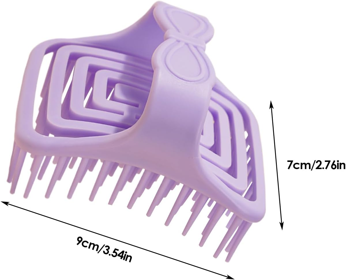 Hollow Hair Scalp Brush | Shampoo Brush Massager,Gentle Bath Cleaning Comb Bathroom Body Care Scrubber for Lovers Family Friends