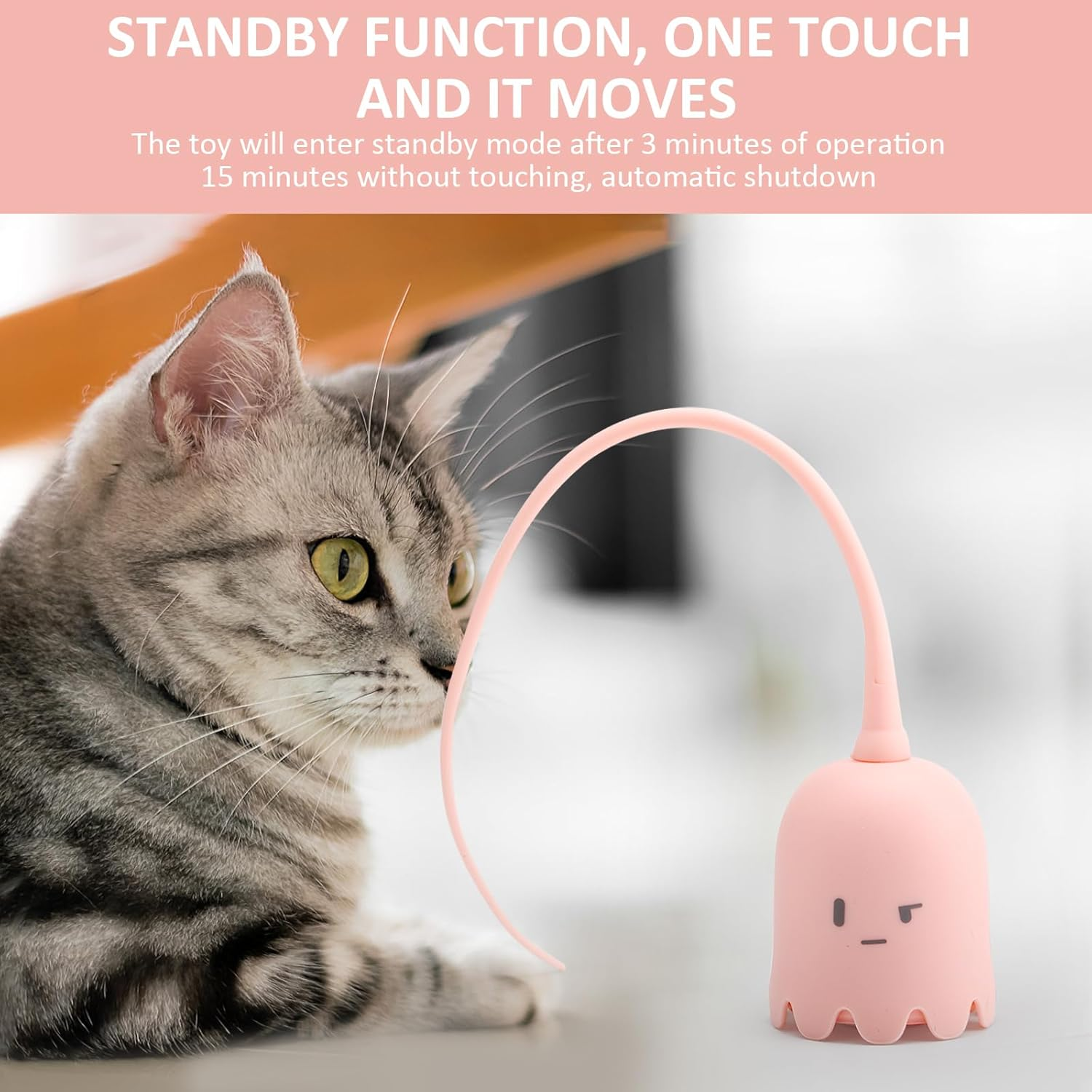 HENGBIRD Electric Cat Toy, Interactive Cat Toy, Self-Employment, Electronic Cat Toy, Cat Toy, Cat Intelligence Toy image number 6
