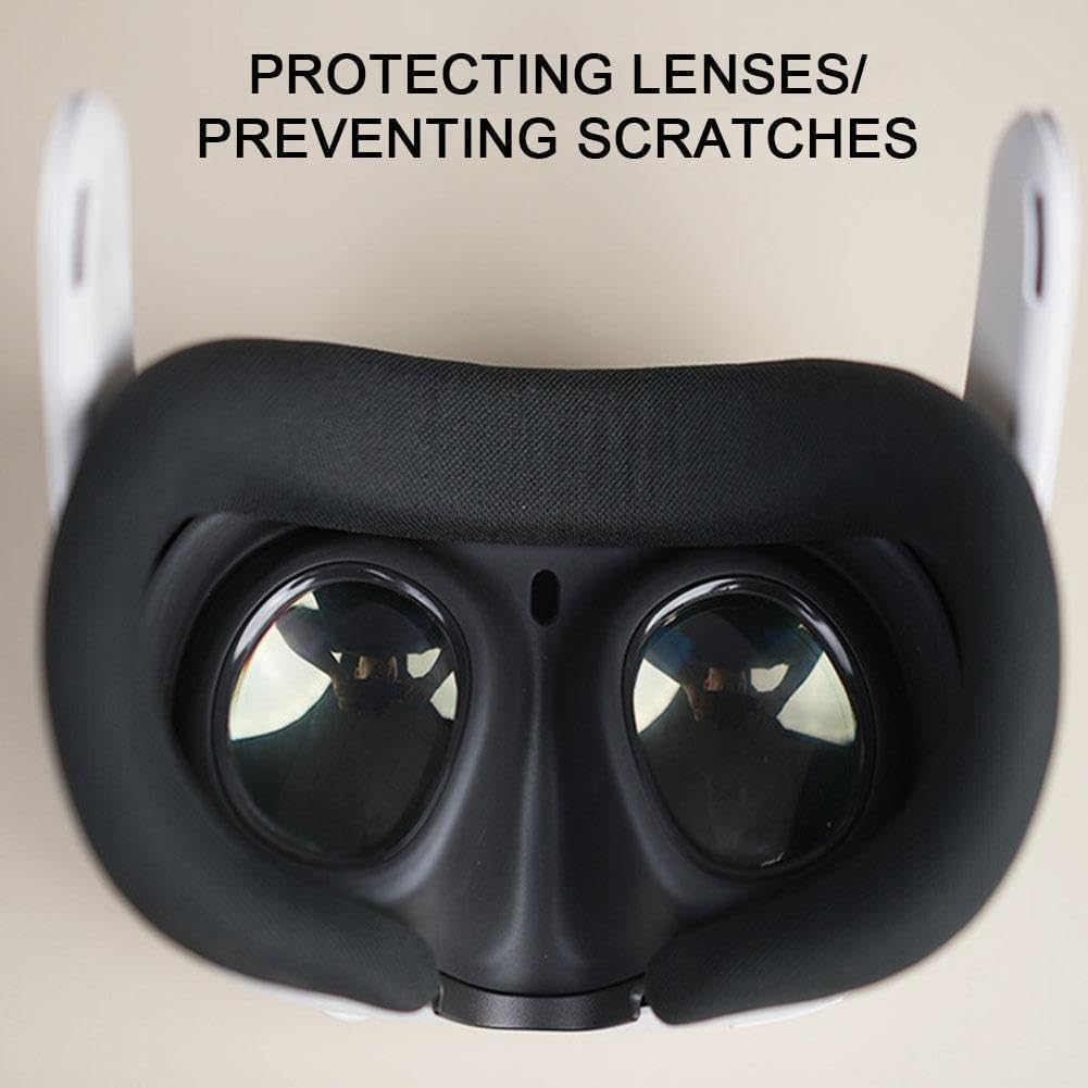 2Pcs Transparent Vr Lens Film for Quest 3,Vr Lens Cover Protector,For Anti-Scratch Lens Cover,For Quest 3 Replacement Film,For PC Virtual Reality Headsets image number 3