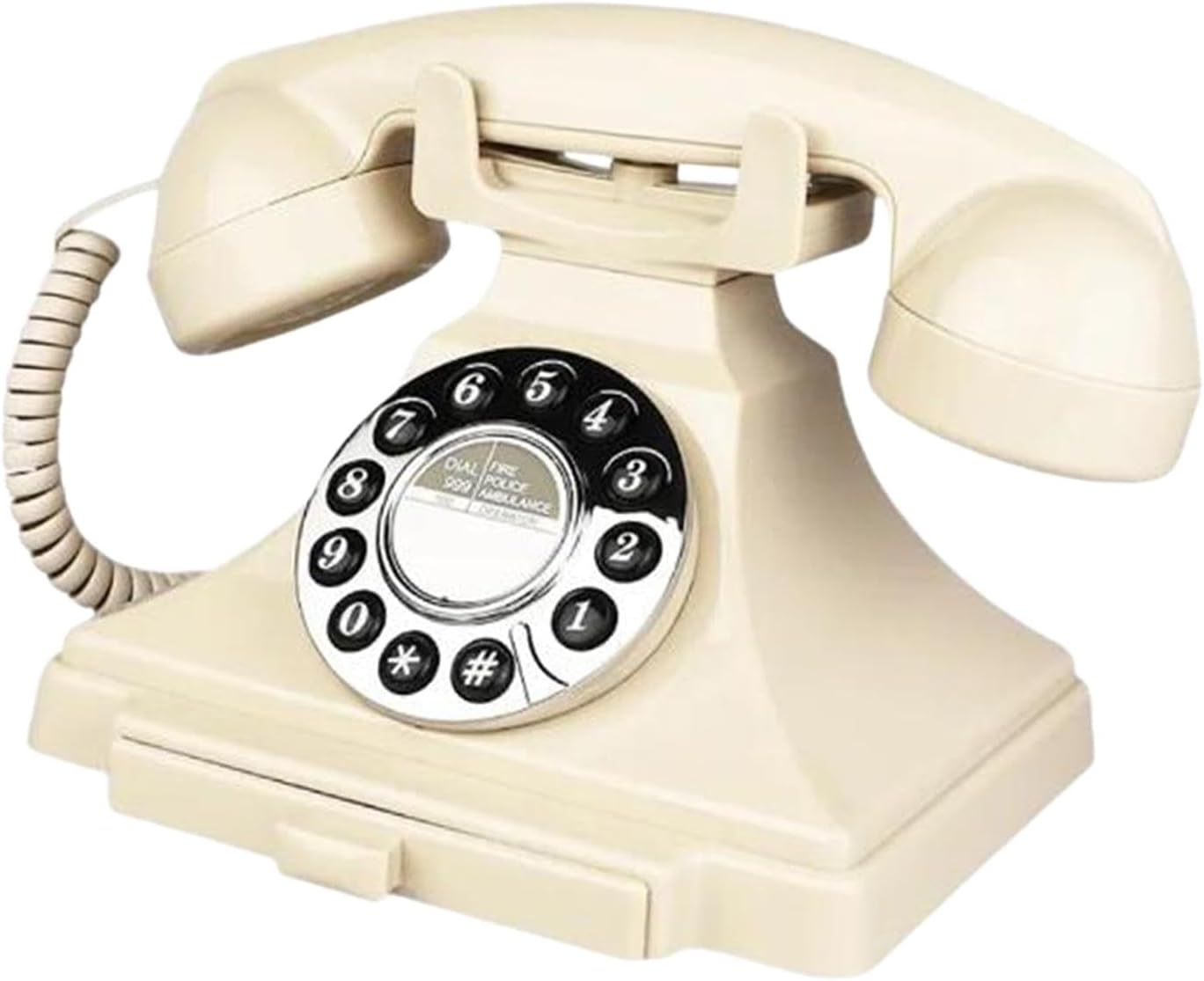 Audio Guest Book Wedding Phone Recorder Voice Recorder Phone Record Audio Audio Guestbook for Engagement Office Desk, White image number 4