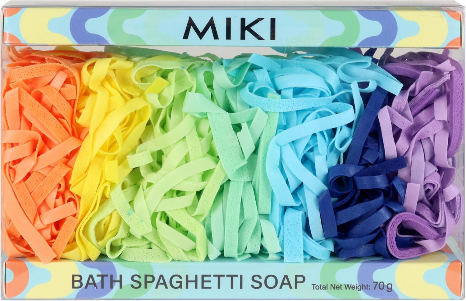 MIKI Spaghetti Bath Soap 70 G image number 1