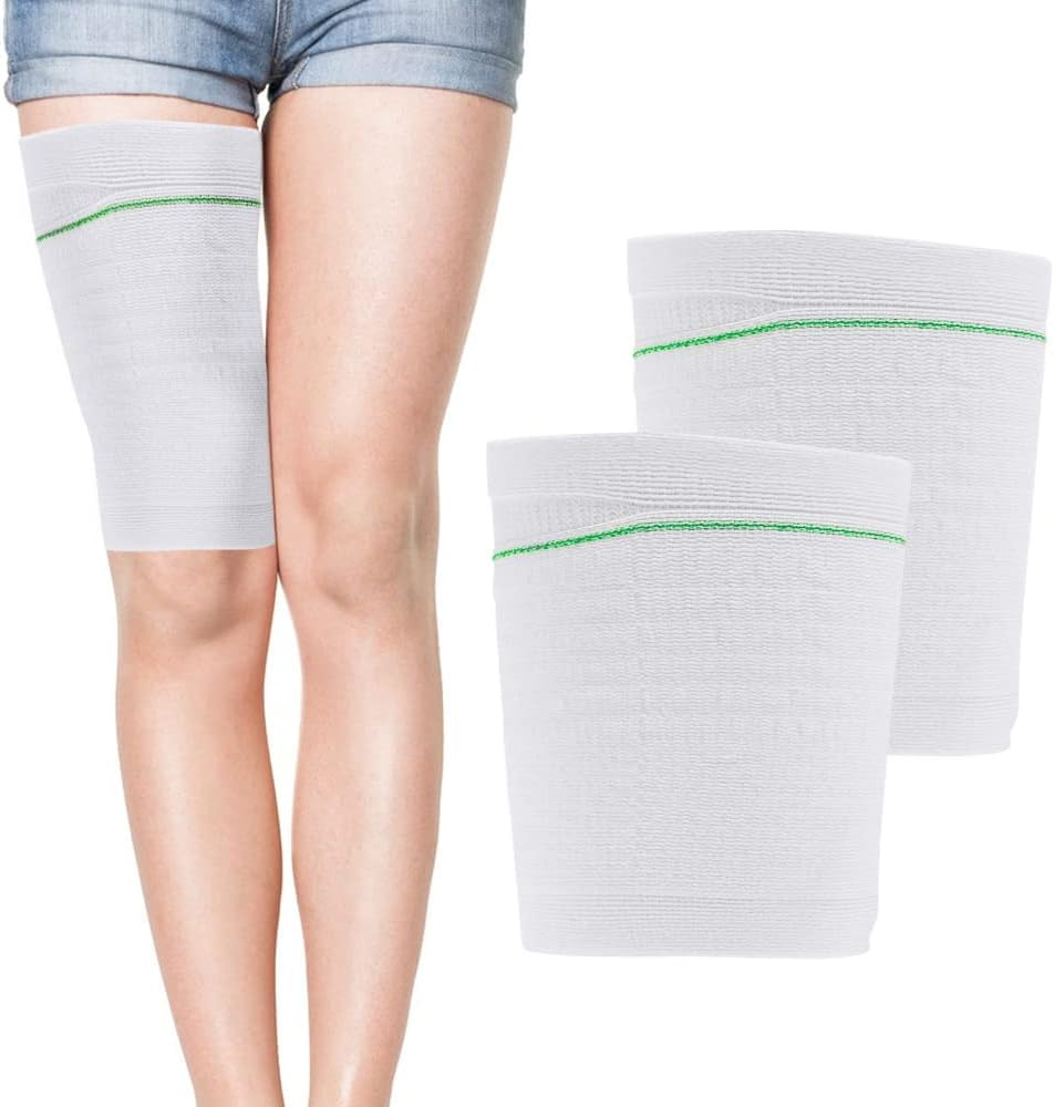 2Pcs Catheter Leg Bag Holder, Foley Leg Bag Sleeve, Fabric Catheter Sleeves Leg Bag Holder, Drainage Bags Calf Holder Strap, Elastic Catheter Sleeve for Legs (L)