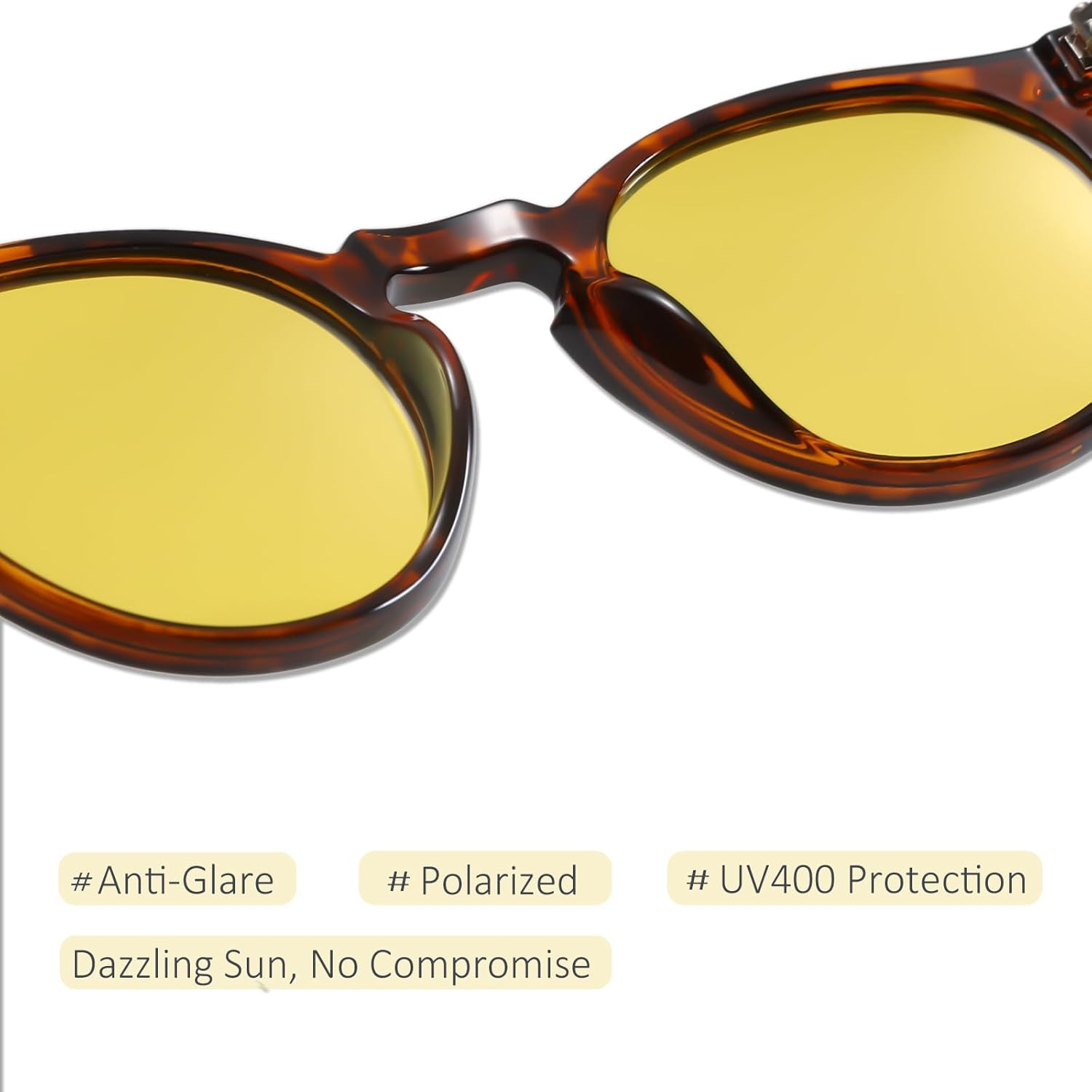 Long Keeper Retro round Polarised Sunglasses Mens Womens Small Circle Sunglasses Classic Vintage Shades Driving round Sun Glasses UV400 Protection