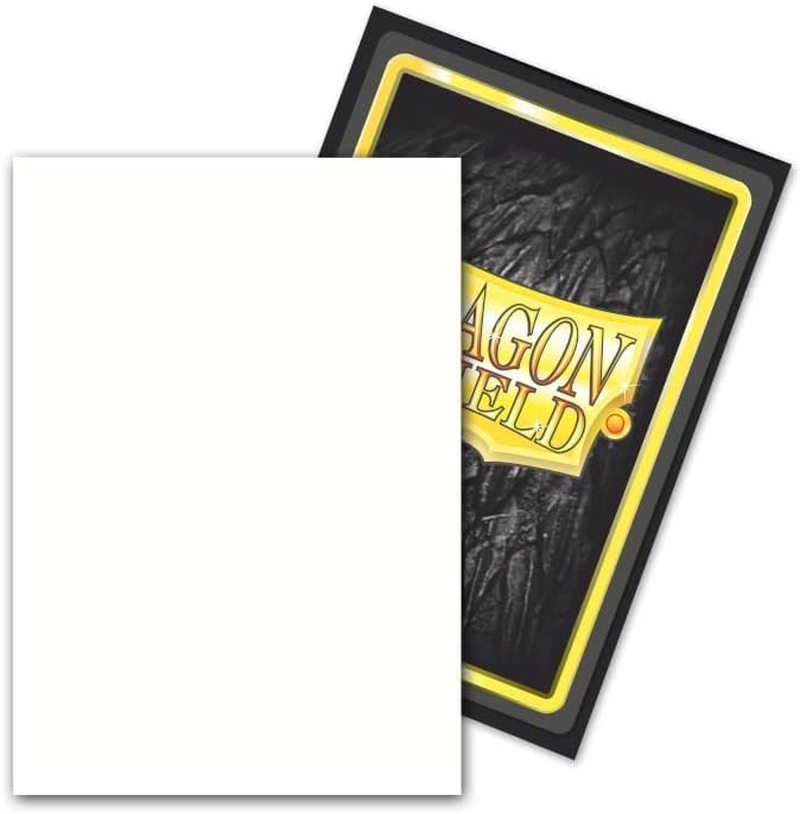 Arcane Tinmen Japanese Dual Matte Dragon Shield Sleeves 60 Piece, Snow White Mirin image number 1