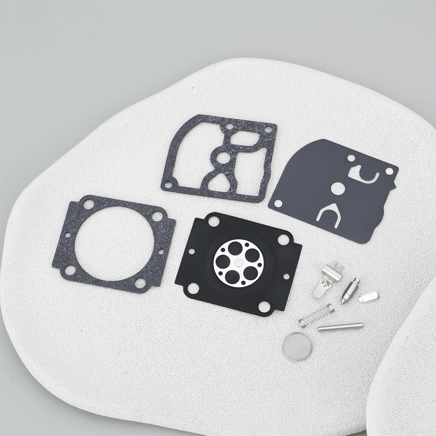 Emsea 2Set Carburetor Rebuild Kit 4241 007 1700 Compatible with Stihl BG56 BG66 BG86 FC56 FS70 Compatible with Zama S261 Series image number 5