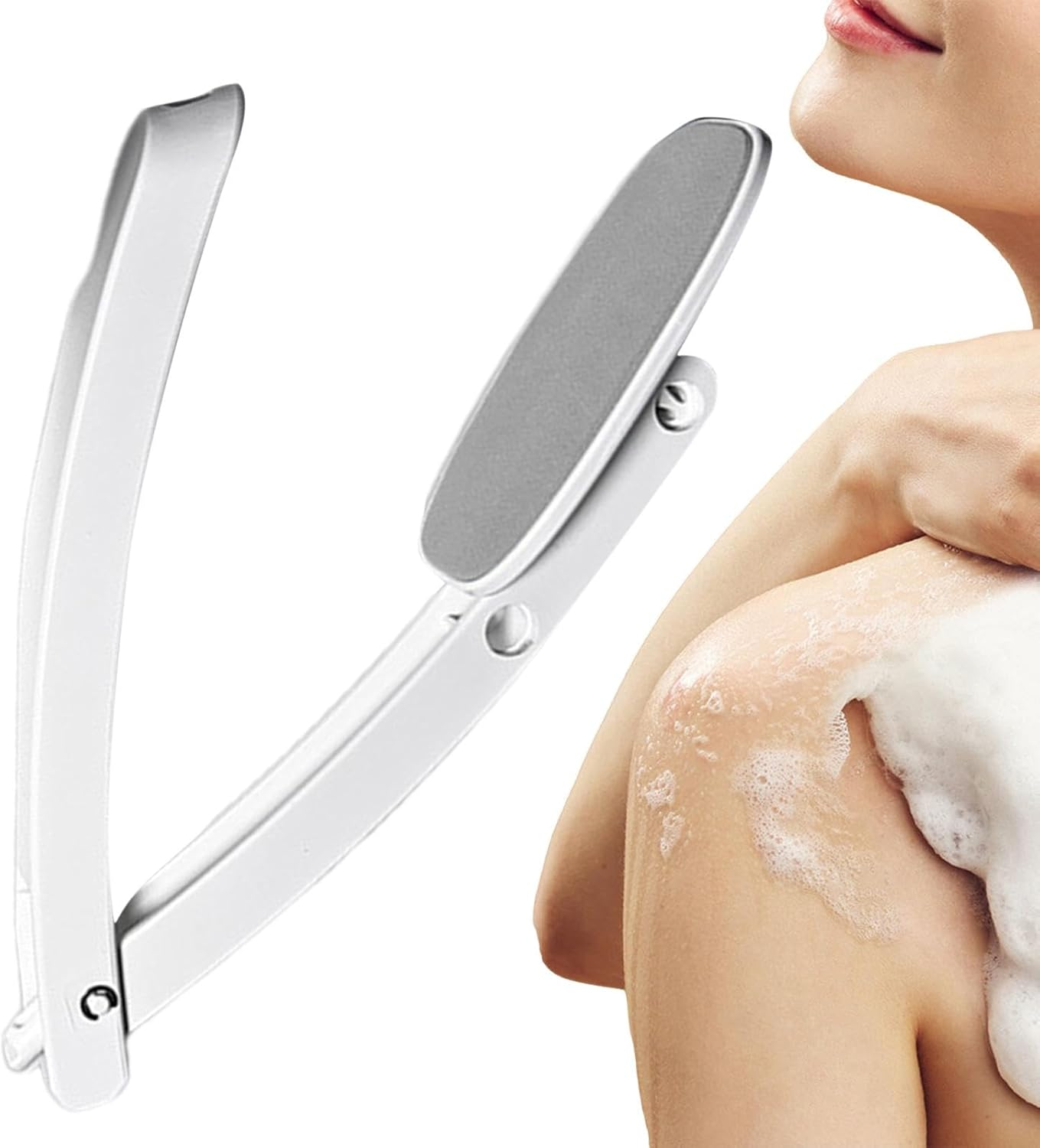 Sun Cream Back Applicator | Back Moisturiser Applicator | Back Lotion Applicator Long Handle | Applicator to Put Moisturizer Back | Lotion Applicator Tool for Apply Medicine, Cream, Body Wash