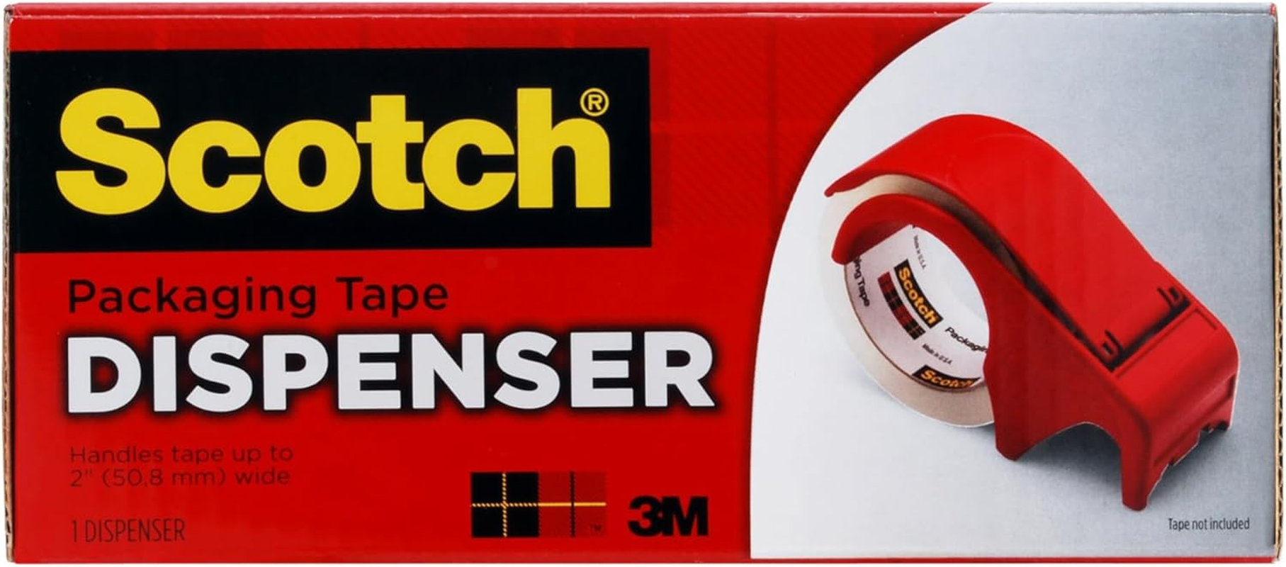 Scotch Packaging Tape Hand Dispenser DP300-RD image number 3