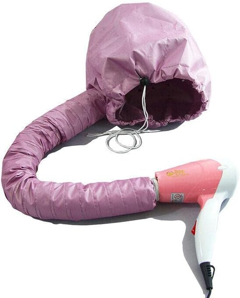 Bonnet Hair Drying Cap Hat Hood Soft Womens Blow Dryer Hairdressing Tool Home, Ideal for Deep Conditioning and Heat Treatments, 10.2X16.9 In image number 2