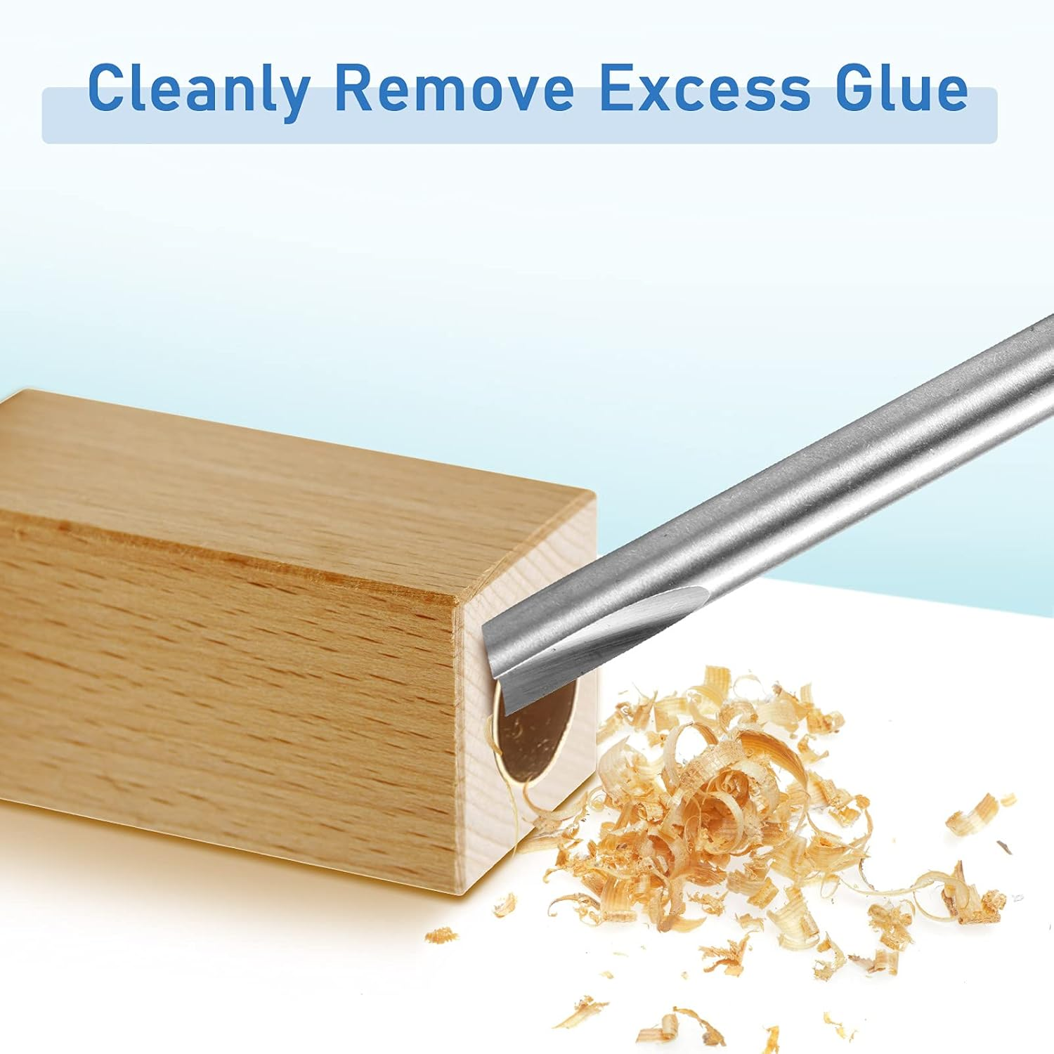 7 Piece Pencil Trimmer Kit Pencil Trimmer System Milling Cutter Set 7Mm 8Mm 3/8 Inch 10Mm Cutter Shaft, Cutting Head Socket Adapter Hex Wrench for Woodworking Pen Kit Preparation image number 5