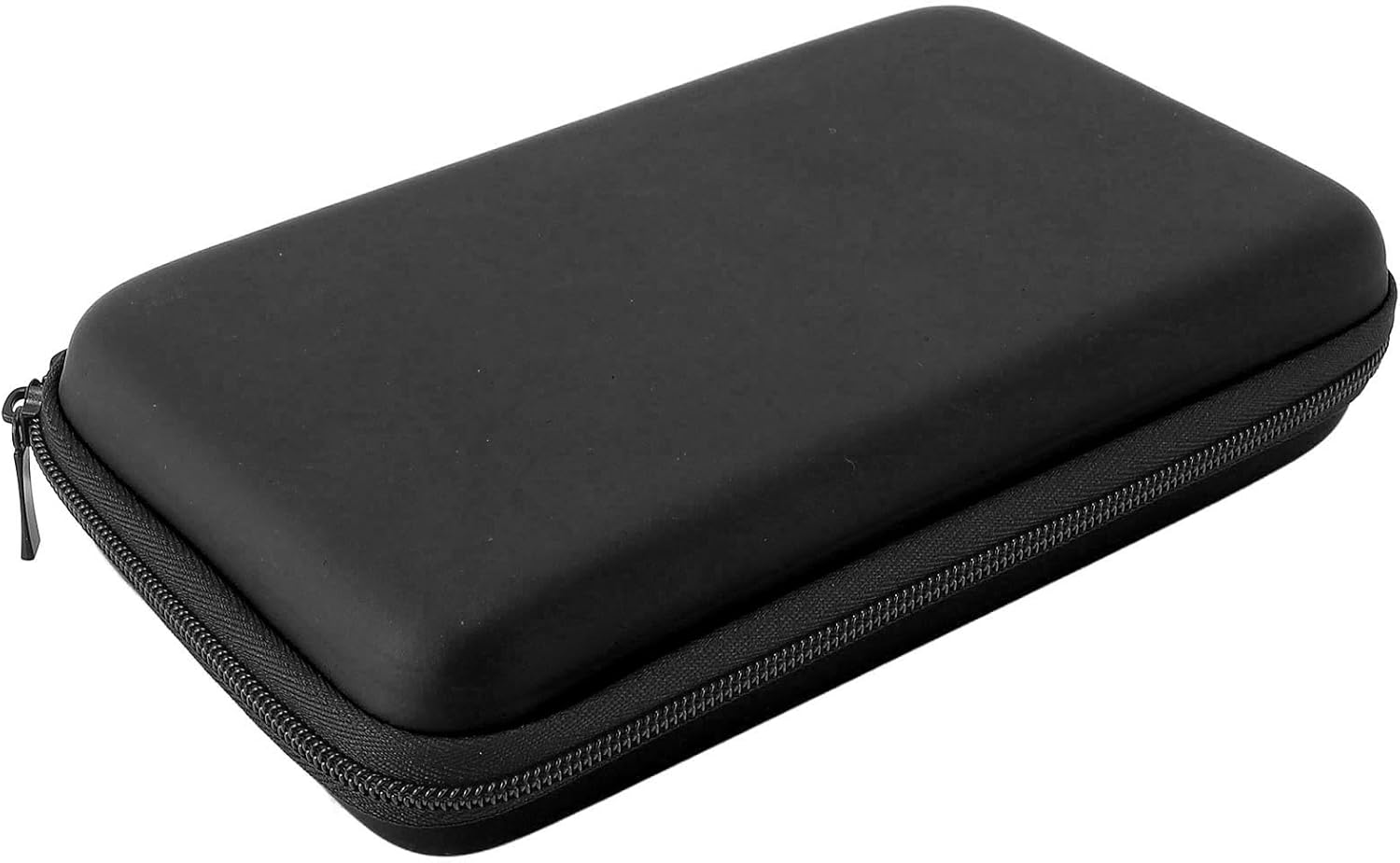 Carrying Case for 3Ds/New 3DS Xl/New 2DS XL, Hard Protective Shell Travel Case, with 8 Game Card Slots & Inner Pocket, Hard EVA Portable Console Protective Pouch (Black) - Black image number 4
