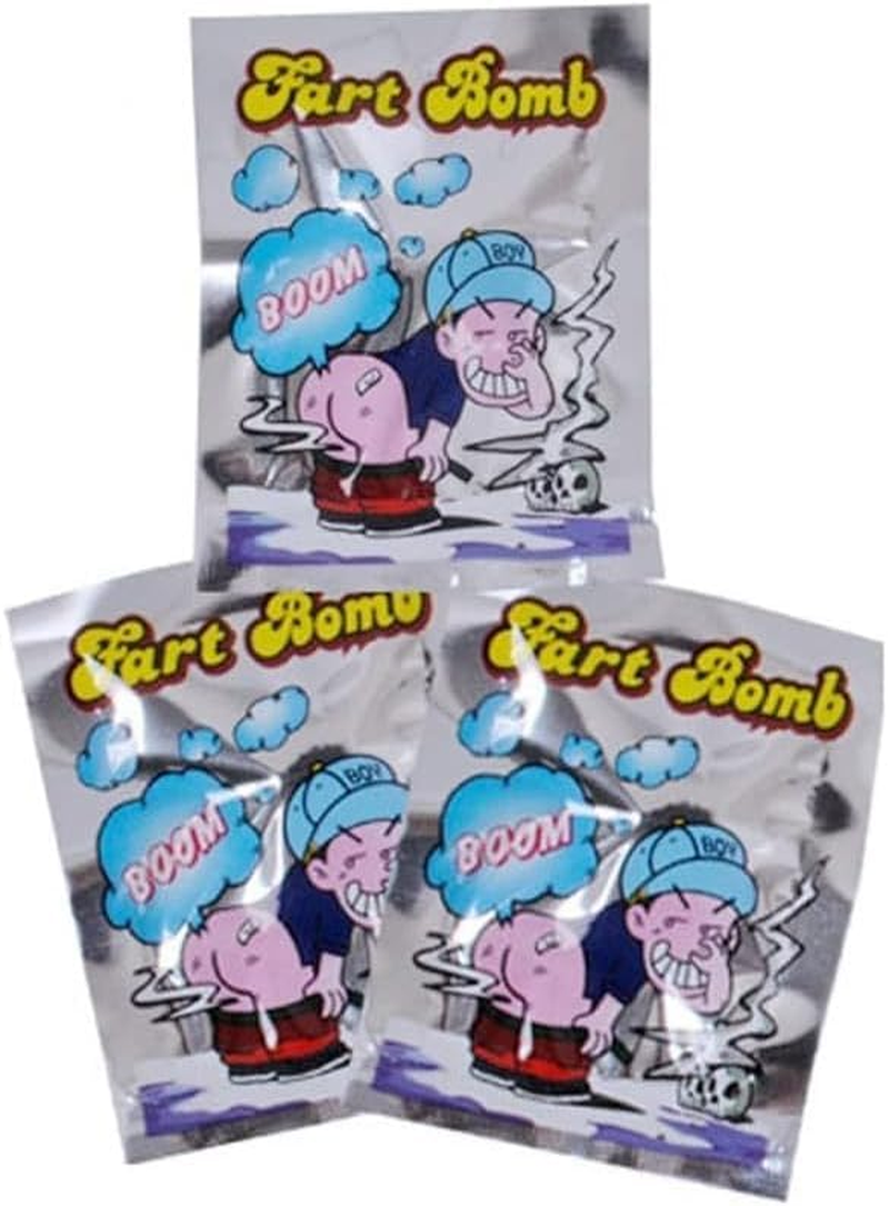 Tozlu 10Pcs New Funny Shock Toys Explosion Smelly Package the Whole People Toy Stink Fart Packages Odor Clever Fashion image number 3