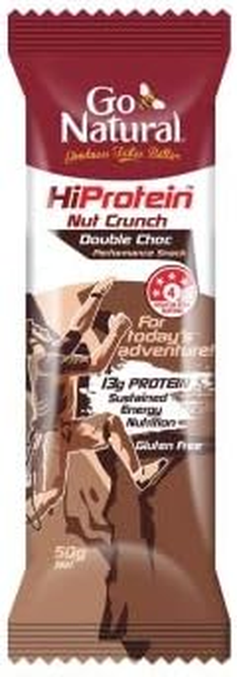 Go Natural High Protein Double Choc Bar 16 X 50G