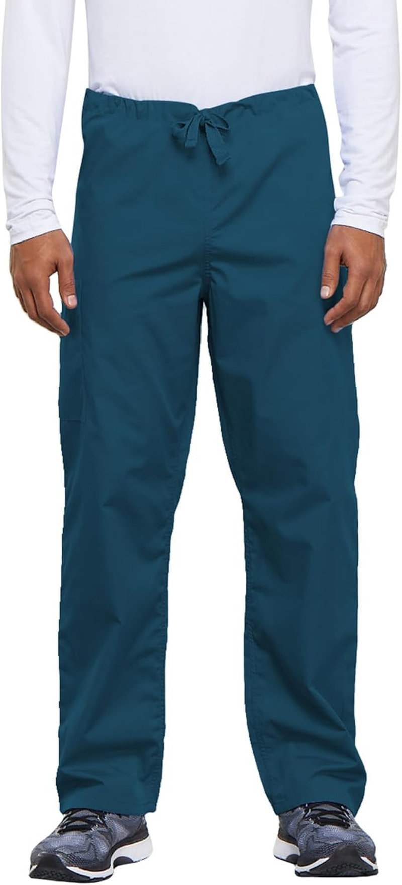Cherokee Ww Unisex Drawstring Cargo Scrub Pant