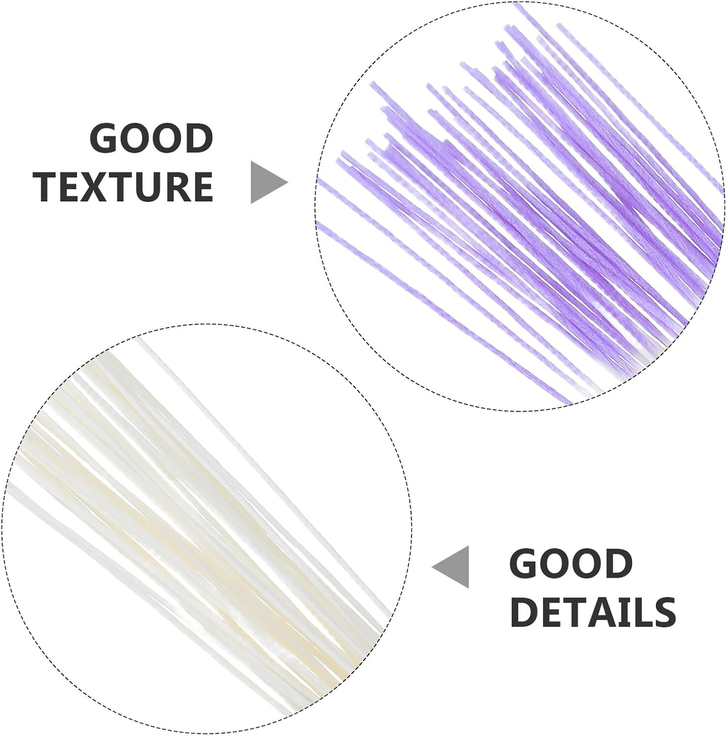 GLSTOY 180Pcs Disposable Piercing Aftercare Cleaning Threads Ear Hole Floss with 3 Colors Green Purple Pink 60Pcs Each for Ear and Nose Piercing Hygiene Care