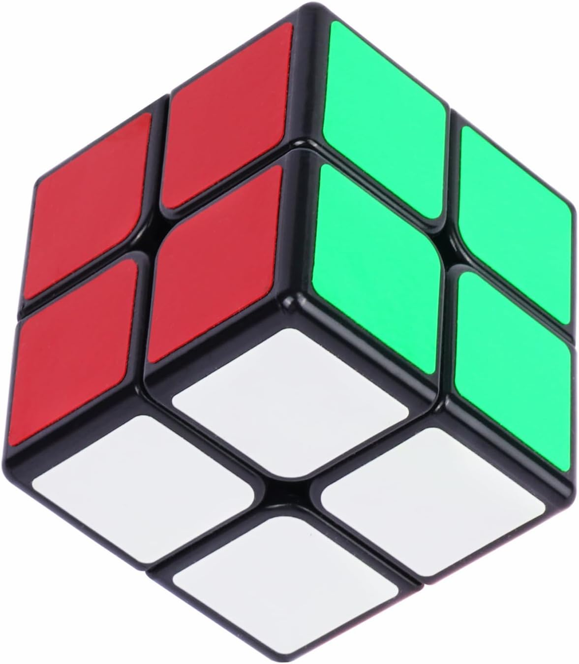 2X2 Speed Cube, Classic 2X2 Cube Puzzles Toy (Black) image number 4