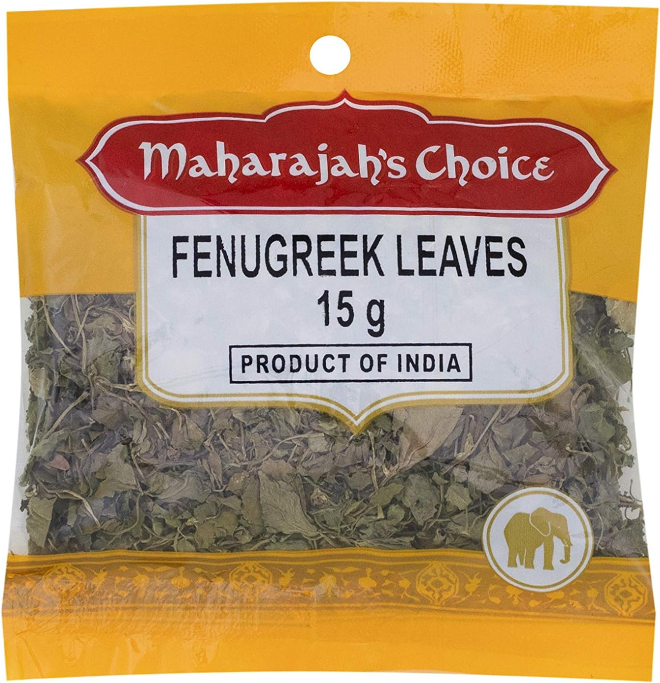 Maharajah'S Choice Fenugreek Leaves, 10 X 15 G image number 1
