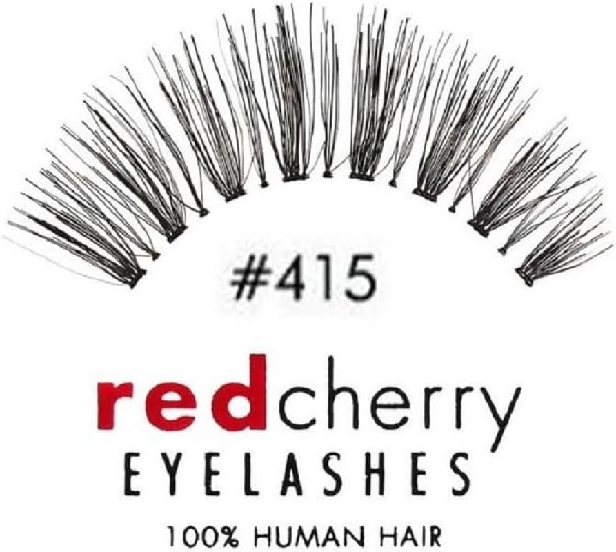 Red Cherry #415 False Eyelashes (Pack of 3 Pairs) image number 3