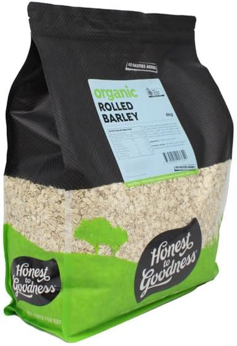 Organic Rolled Barley 4KG image number 1
