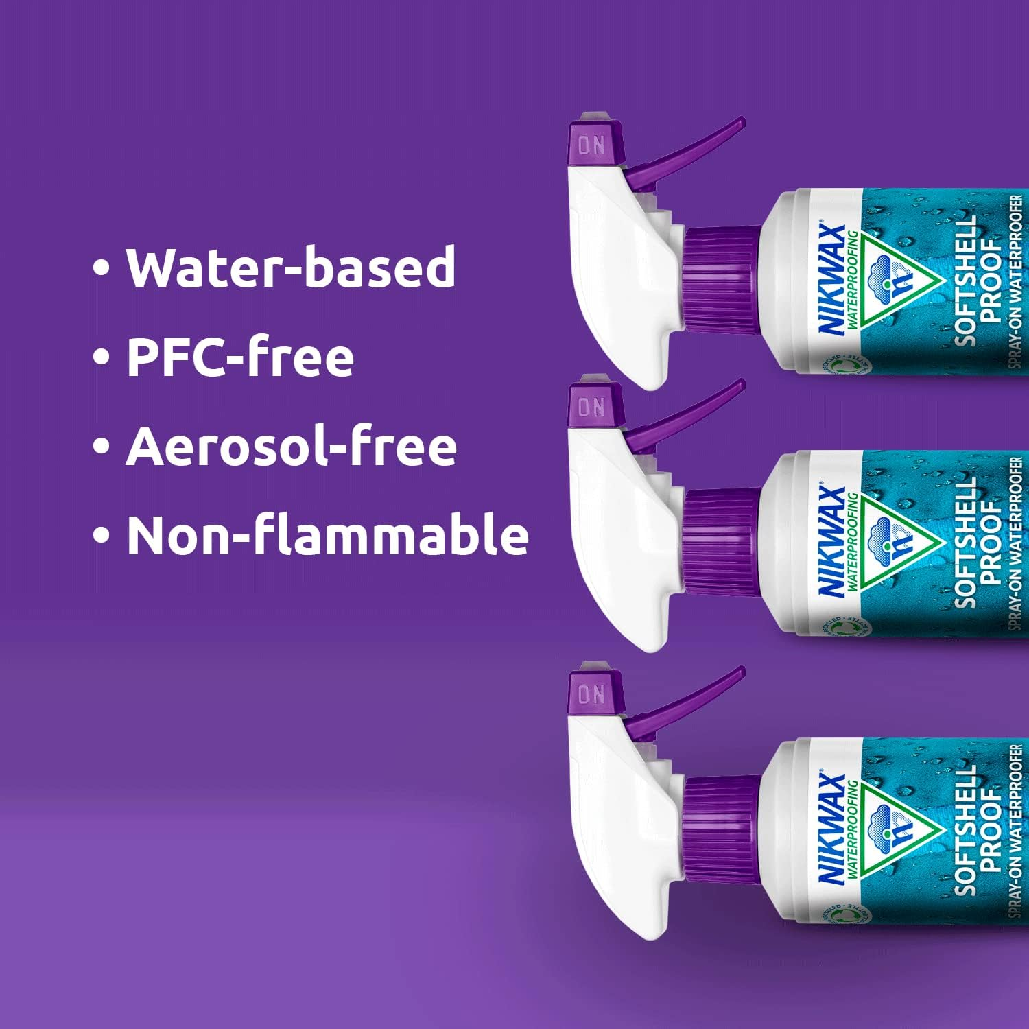 Nikwax Softshell Proof Spray-On 300Ml image number 3