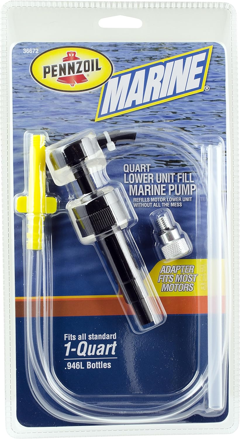 Custom Accessories Pennzoil 36672 Marine Lower Unit Fill Pump (Quart) image number 2