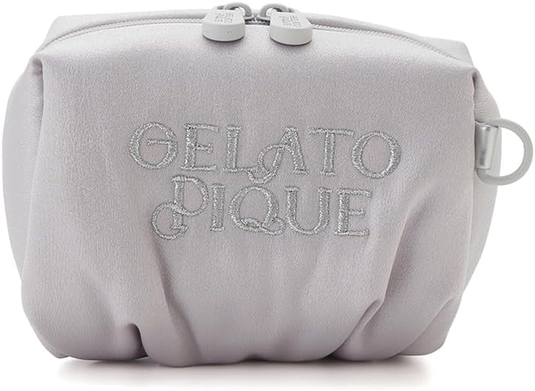 Satin Gathered Pouch PWGB255628SLVF