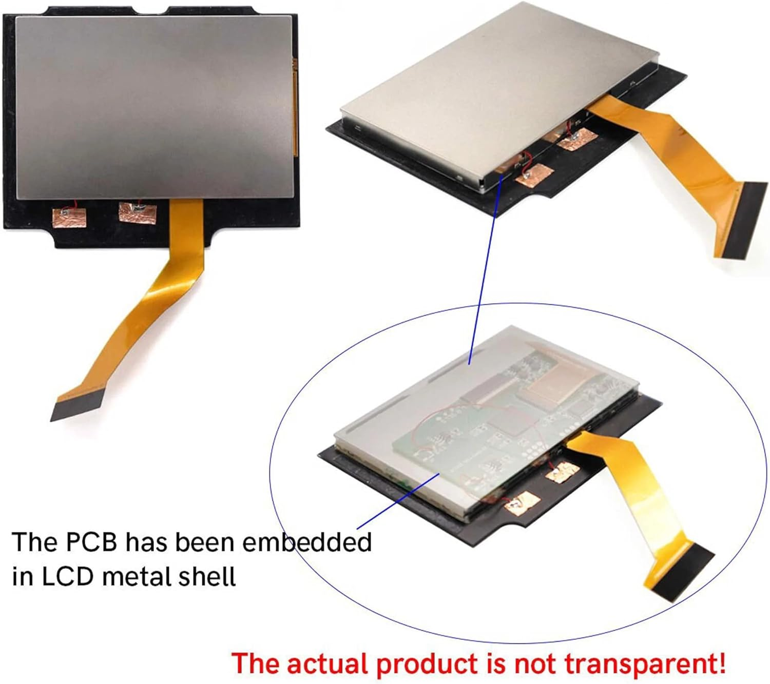 Game Boy Advance SP Drop-In 3.0 IPS Backlight LCD Upgrade Kit for AGS 001 & 101 Gameboy NO SOLDER/NO TRIMMING (Black) - Black image number 5