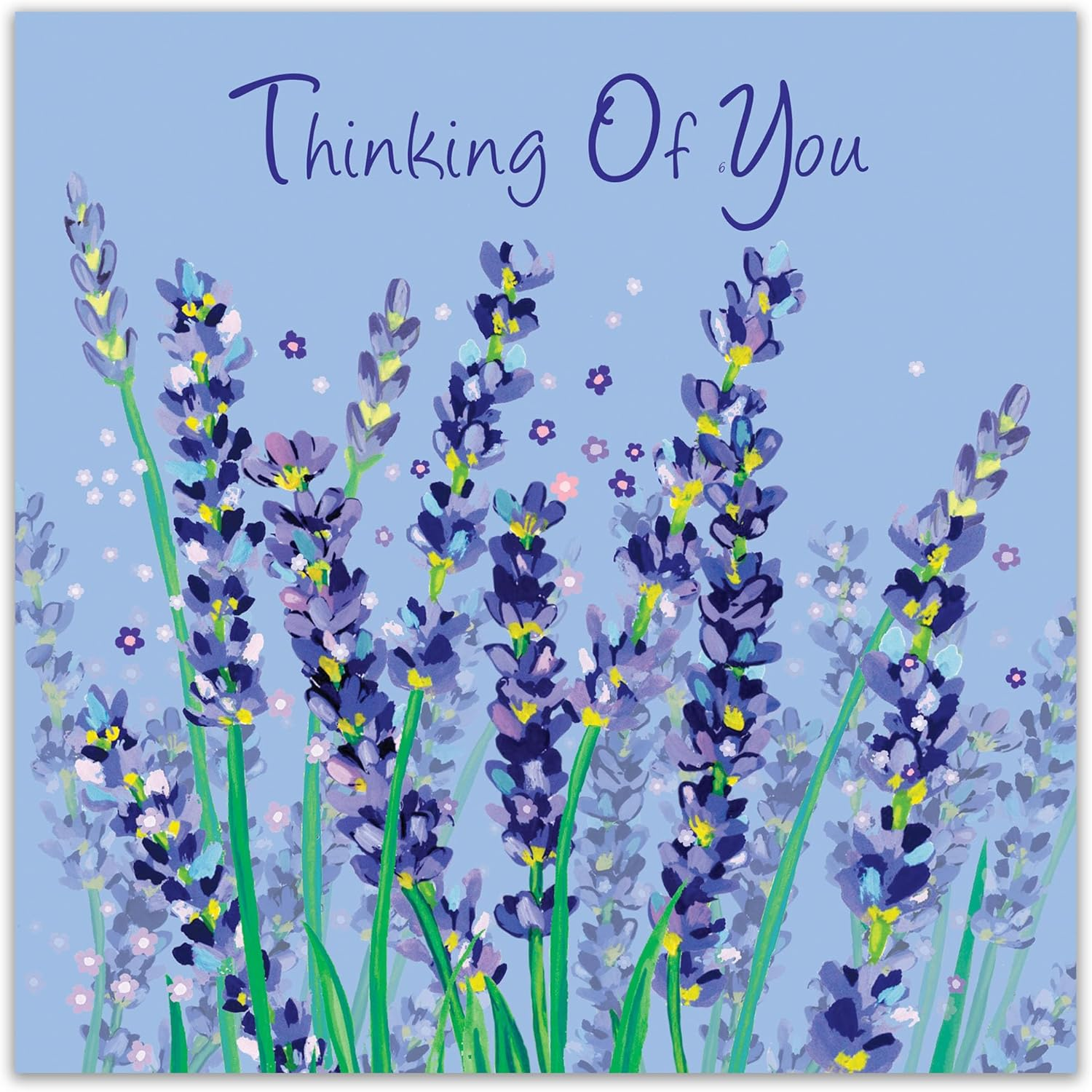 Twizler Thinking of You Card - Lavender Floral - Sorry for Your Loss Card - Sympathy image number 4