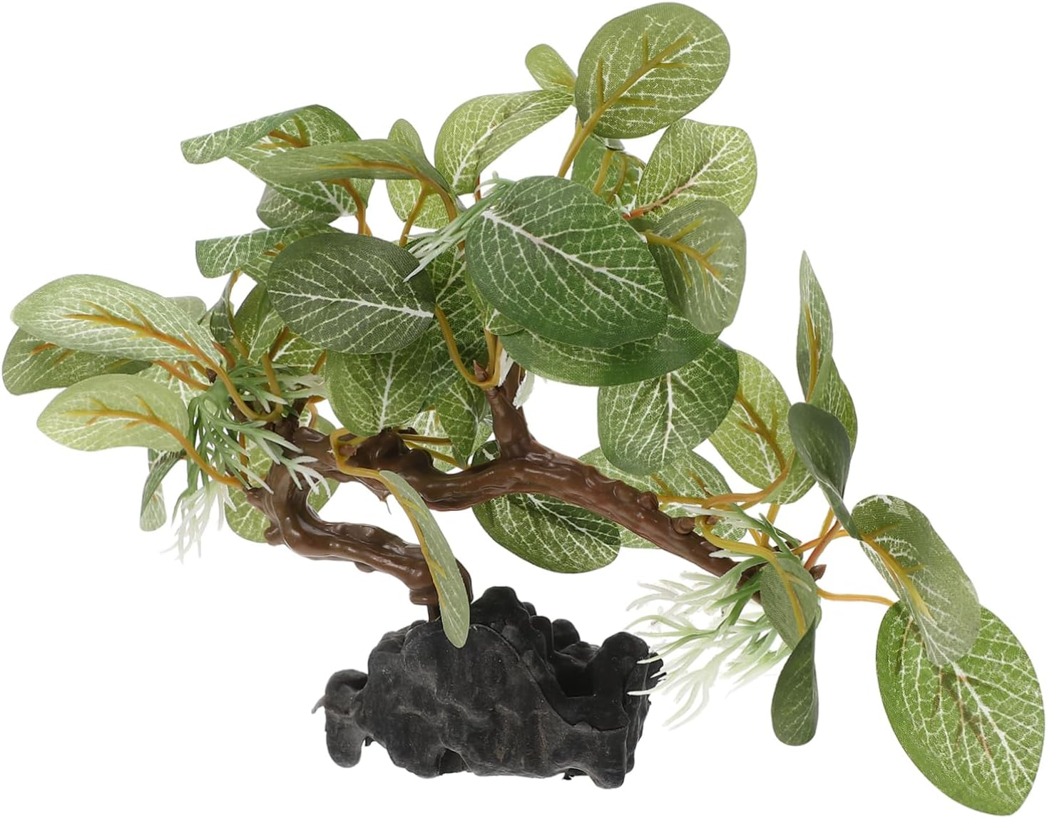 Angoily Artificial Fish Tank Plants Vibrant Aquarium Decor for Realistic Landscape for Aquariums and Terrariums Lifelike Design Pet Play and Hiding Spaces image number 3