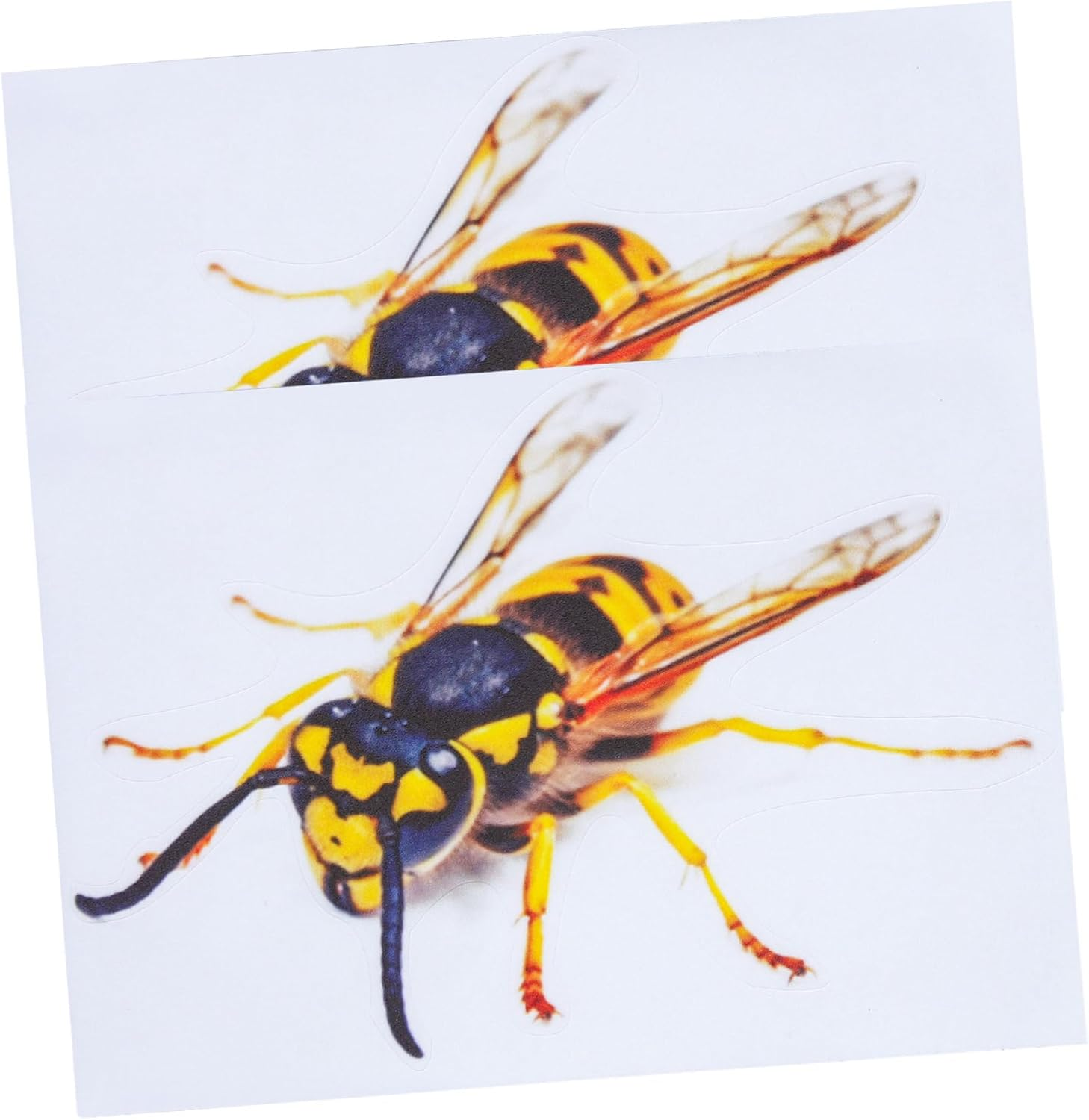 OSALADI Realistic 3D Insect Car Sticker Wall Decor Dragonfly Decals Easy Apply