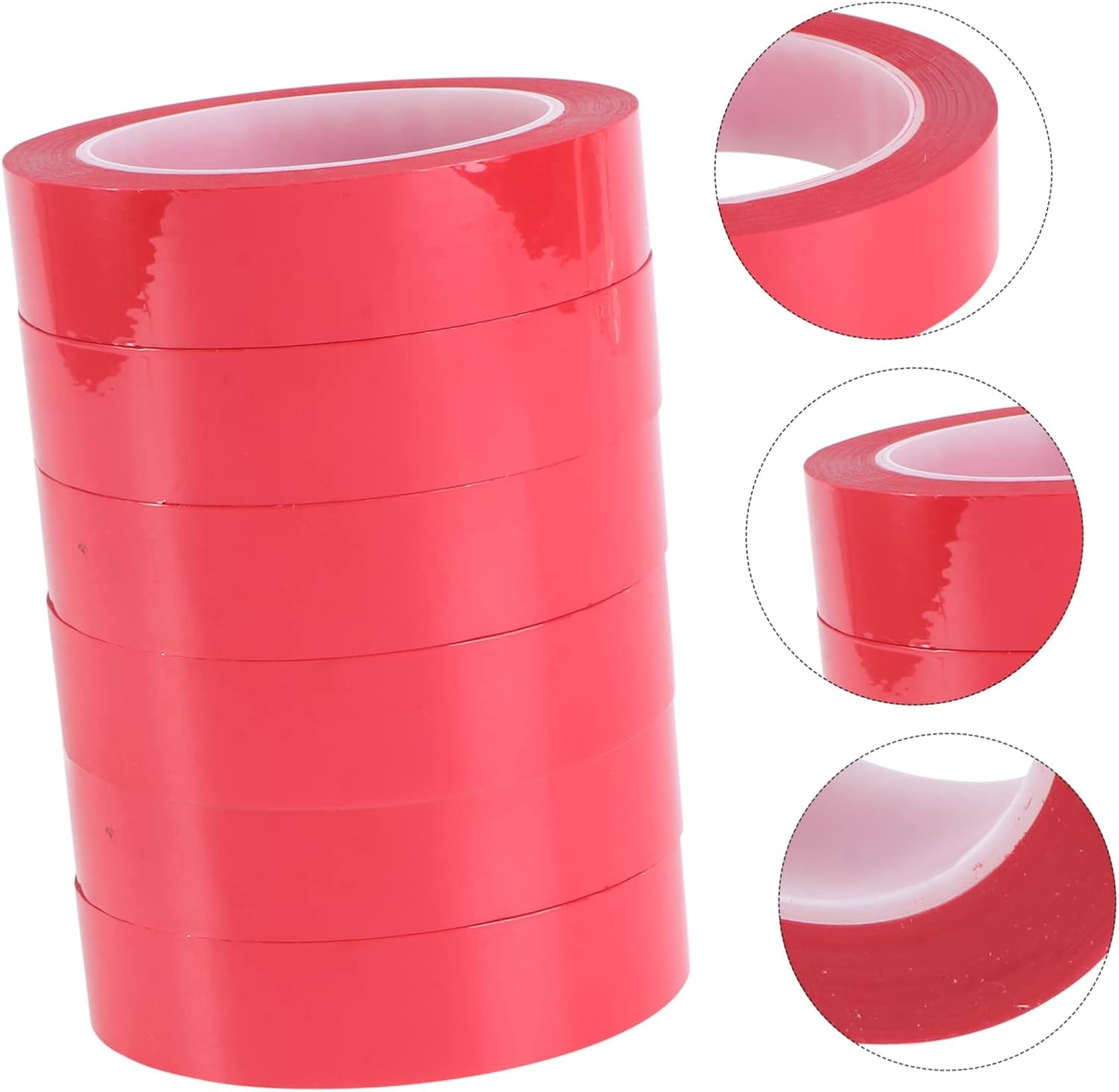 6Pcs Insulation Tape Wide Positioning Tape for Motors and Capacitors Resistance Random Colors image number 1