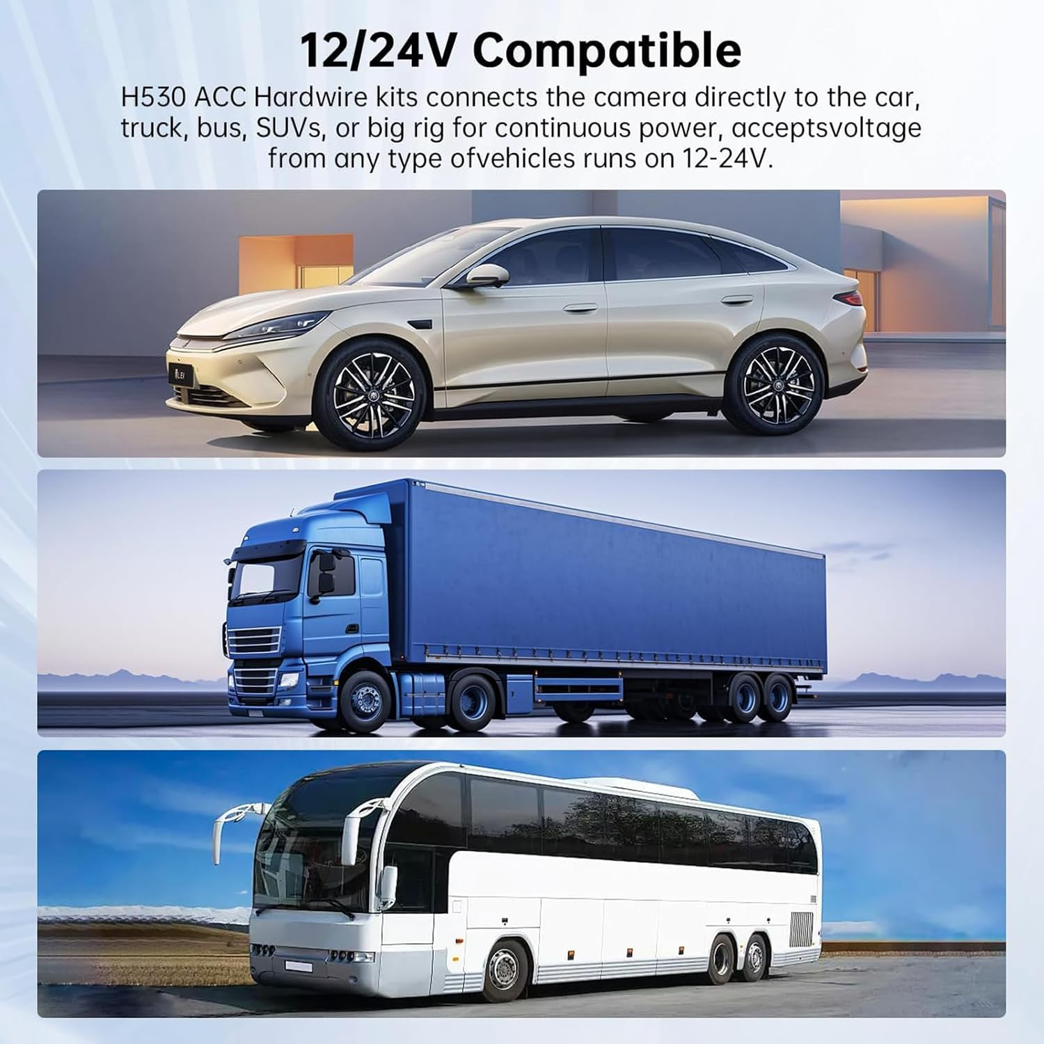 Pro Hardwire Kit for 24/7 Dash Cam Parking Recording - Voltage Monitor with Auto Power-Off to Prevent Car Battery Drain image number 4