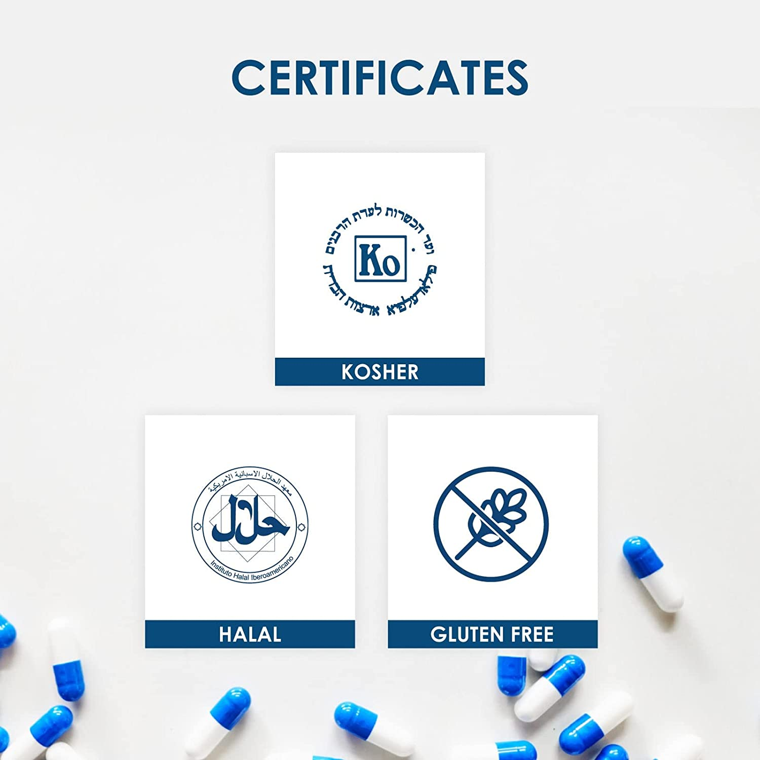 Capsuline Size 00 - Clear Empty Gelatin Capsules - 1000 Count - Empty Gel Pill Capsules - DIY Pure Bovine Pill Capsule Filling - Empty Caps - Kosher, Gluten Free and Halal Certified - Non-Gmo Certified (Clear) image number 1