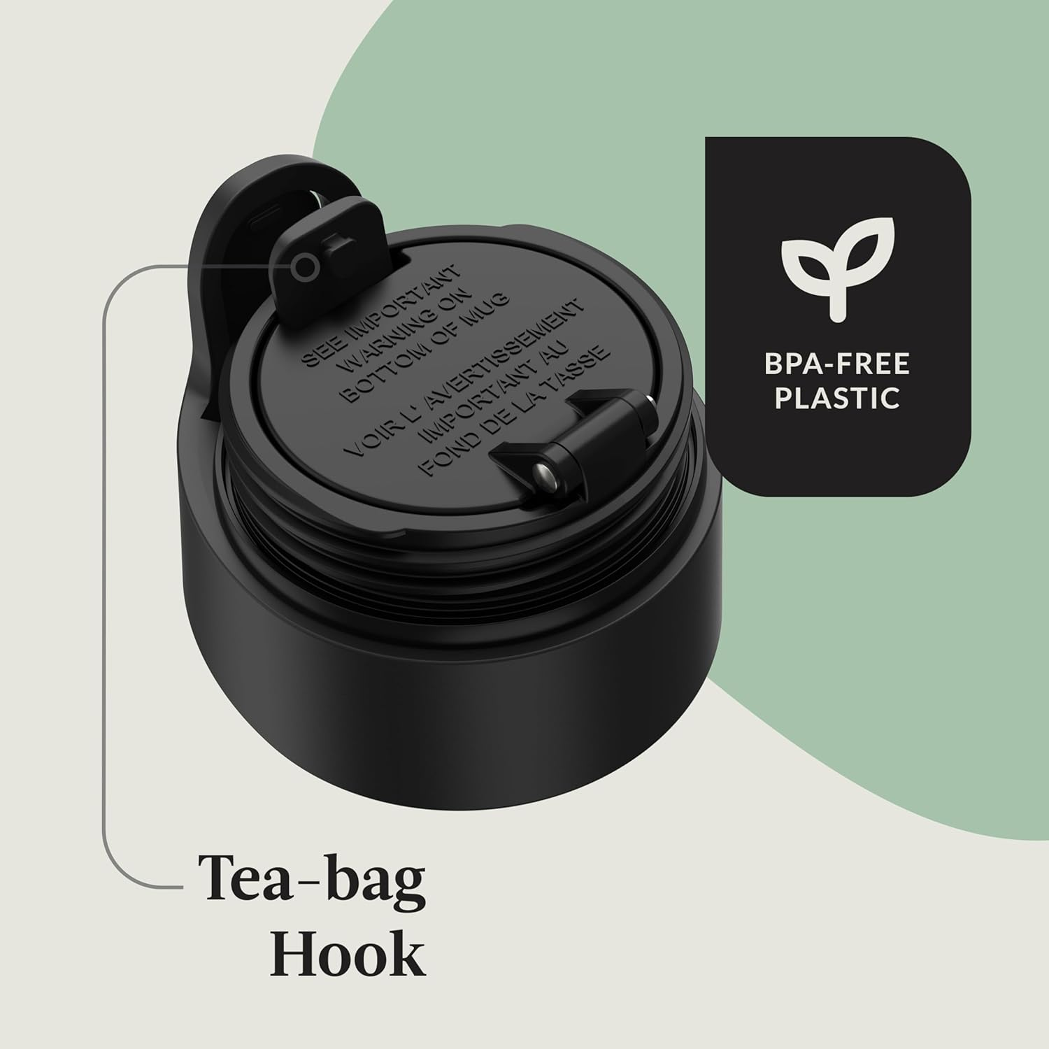 Contigo&reg; AUTOSEAL&reg; West Loop Vacuum-Insulated Stainless Steel Travel Mug with Easy-Clean Lid, 16 Oz image number 4