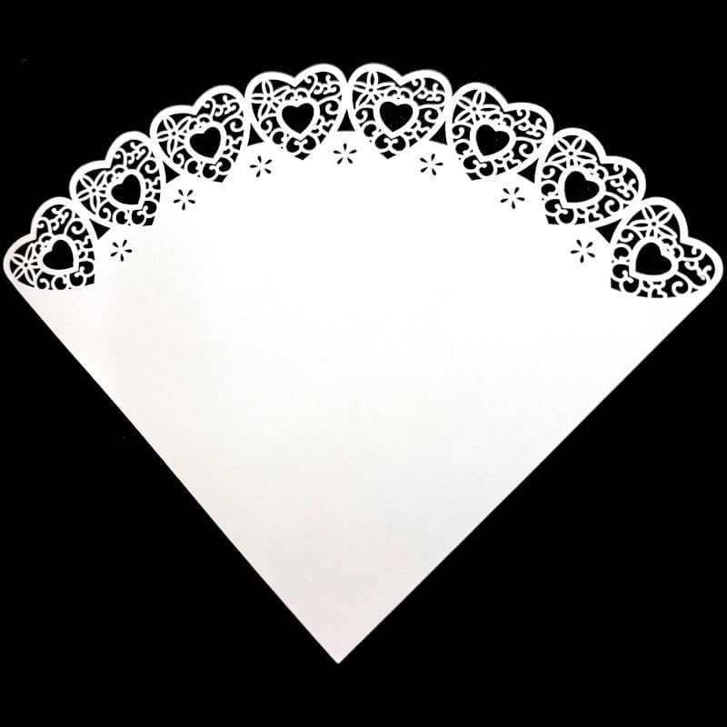 Wedding Confetti Cones X 50 Paper Just Married Favour Decorations Party Supplies