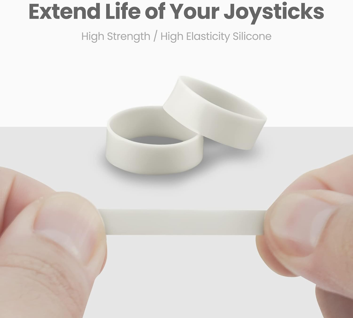 Joystick Protectors, Invisible Protection during Gaming, Silicone, Compatible with Steam Deck/Xbox/Switch Pro Controller/Ps4/Ps5/Rog Ally/8 Bitdo Game Joystick(10 Pcs) image number 1