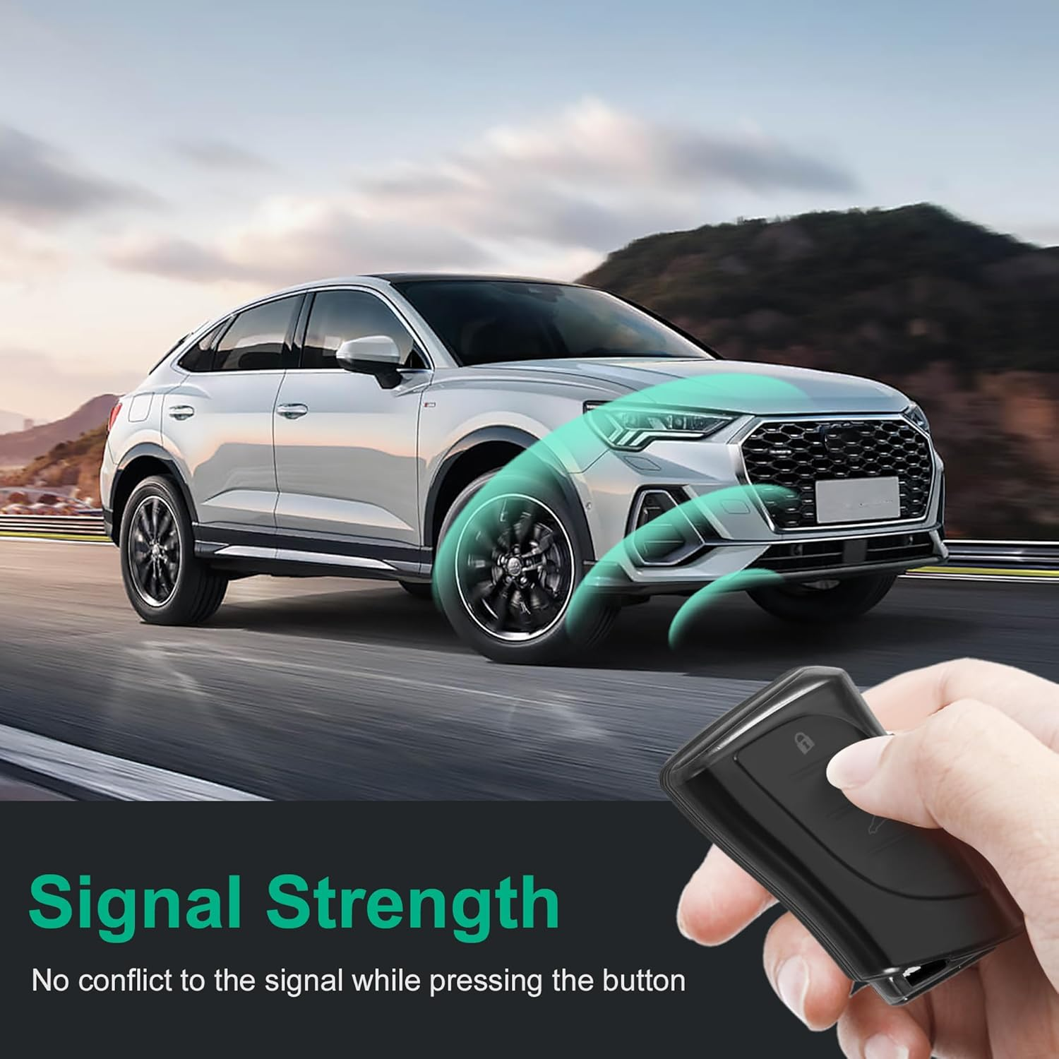 For Lexus Key Fob Cover TPU Car Key Fob Case Fit for Lexus GX ES NX LC RC LS UX 4 Buttons Car Remote Key Case Shell Protector(Black) image number 3