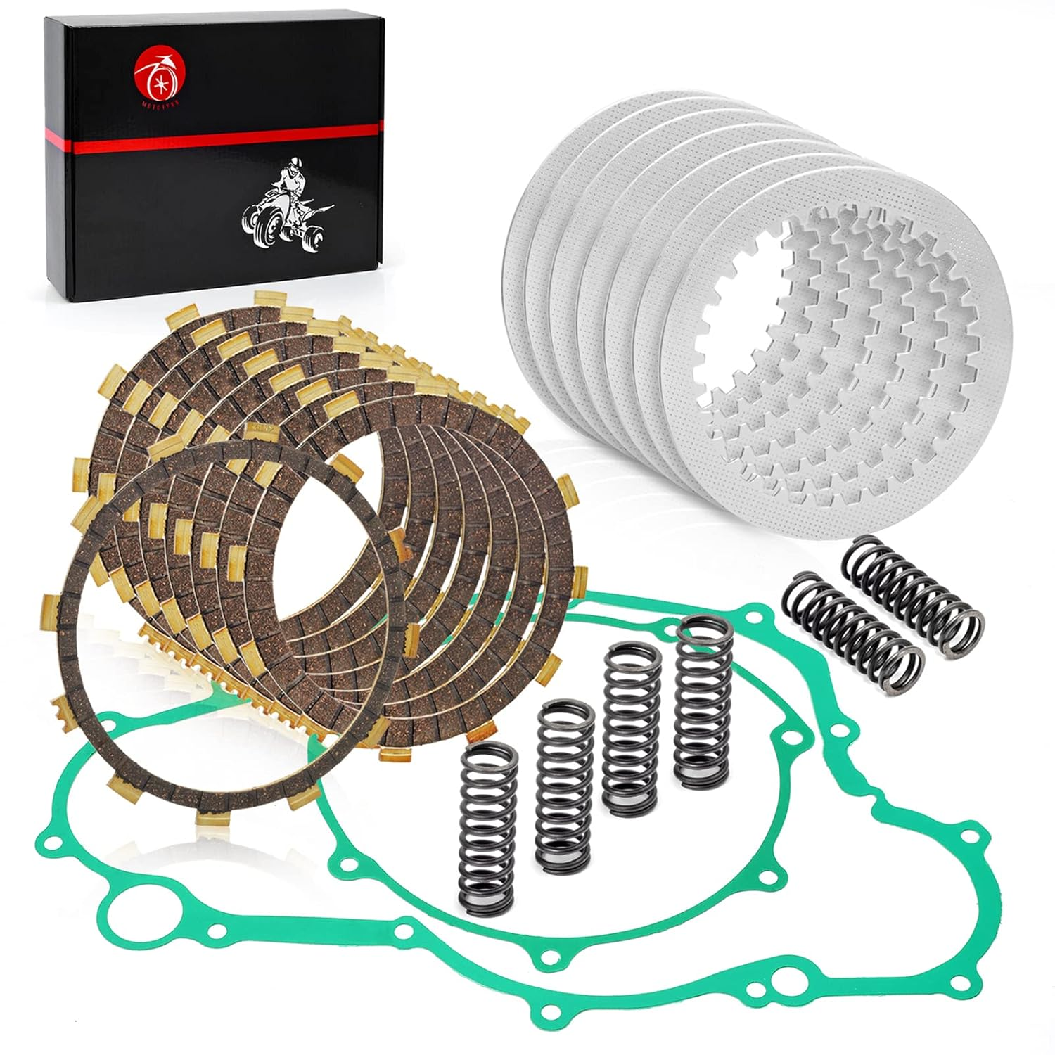 Clutch Kit Gasket & Heavy Duty Spring Compatible with Yamaha YFZ450 YFZ 450 2004 2005 2006 2007 2008 2009 image number 1