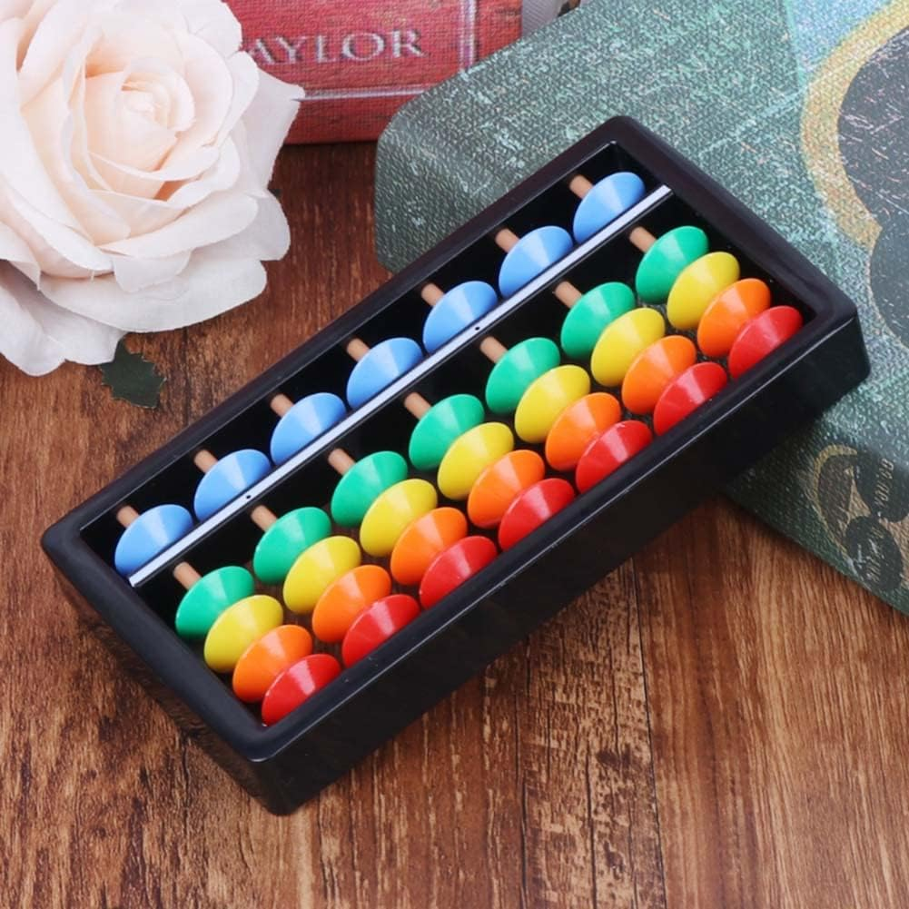 Colorful Abacus Arithmetic Soroban Maths Calculating Tools Kids Educational Multicolor image number 5