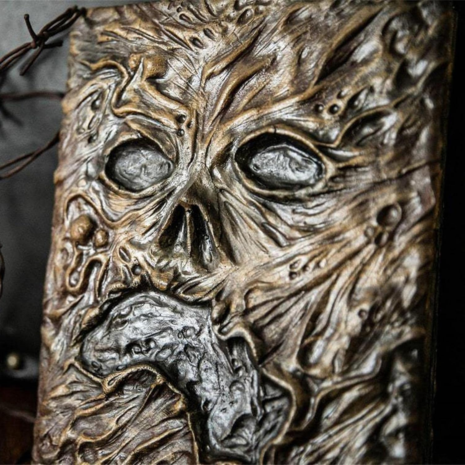 Necronomicon Book Evil Dead Necronomicon Book,Necronomicon Book of Dead, Death Spell Book for Home Desk Decorations image number 2