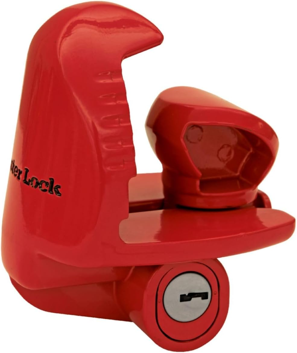 Master Lock - Universal Size Fits 1-7/8", 2", and 2-5/16" Couplers - Trailer Locks #389DAT image number 3