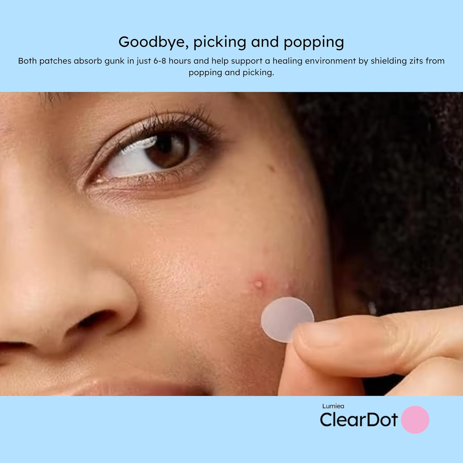 Lumiea CLEAR DOT - PIMPLE PATCHES - Shrink Pimples Overnight - Suitable for Sensitive Skin - Medical Grade Hydrocolloid - 36 Patches