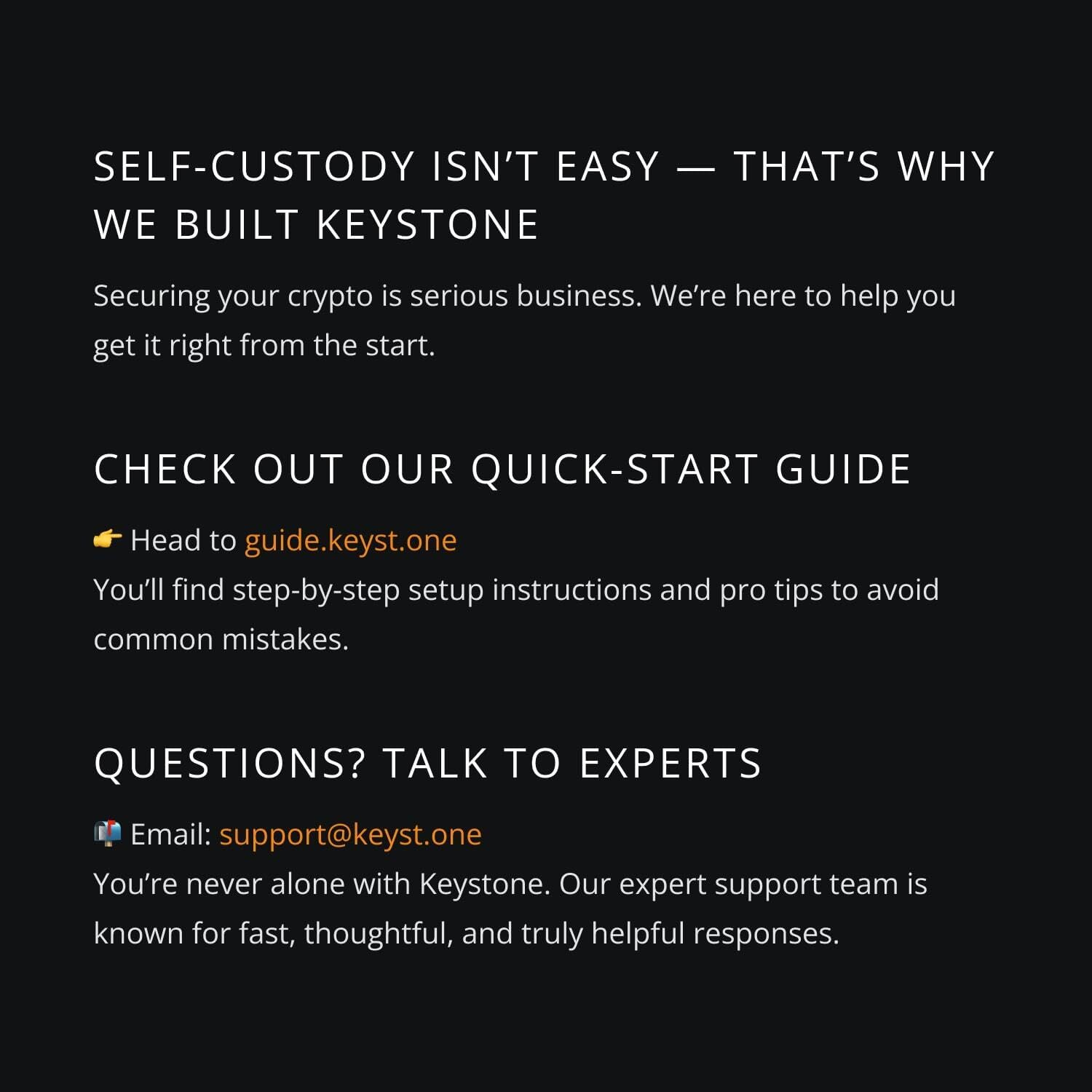 Keystone- 100% Air-Gapped Cryptocurrency Hardware Wallet/4-Inch Touch Screen/Fingerprint Sensor - Securely Store Your Bitcoin, Ethereum, Litecoin and More (Keystone 3 Pro) image number 6