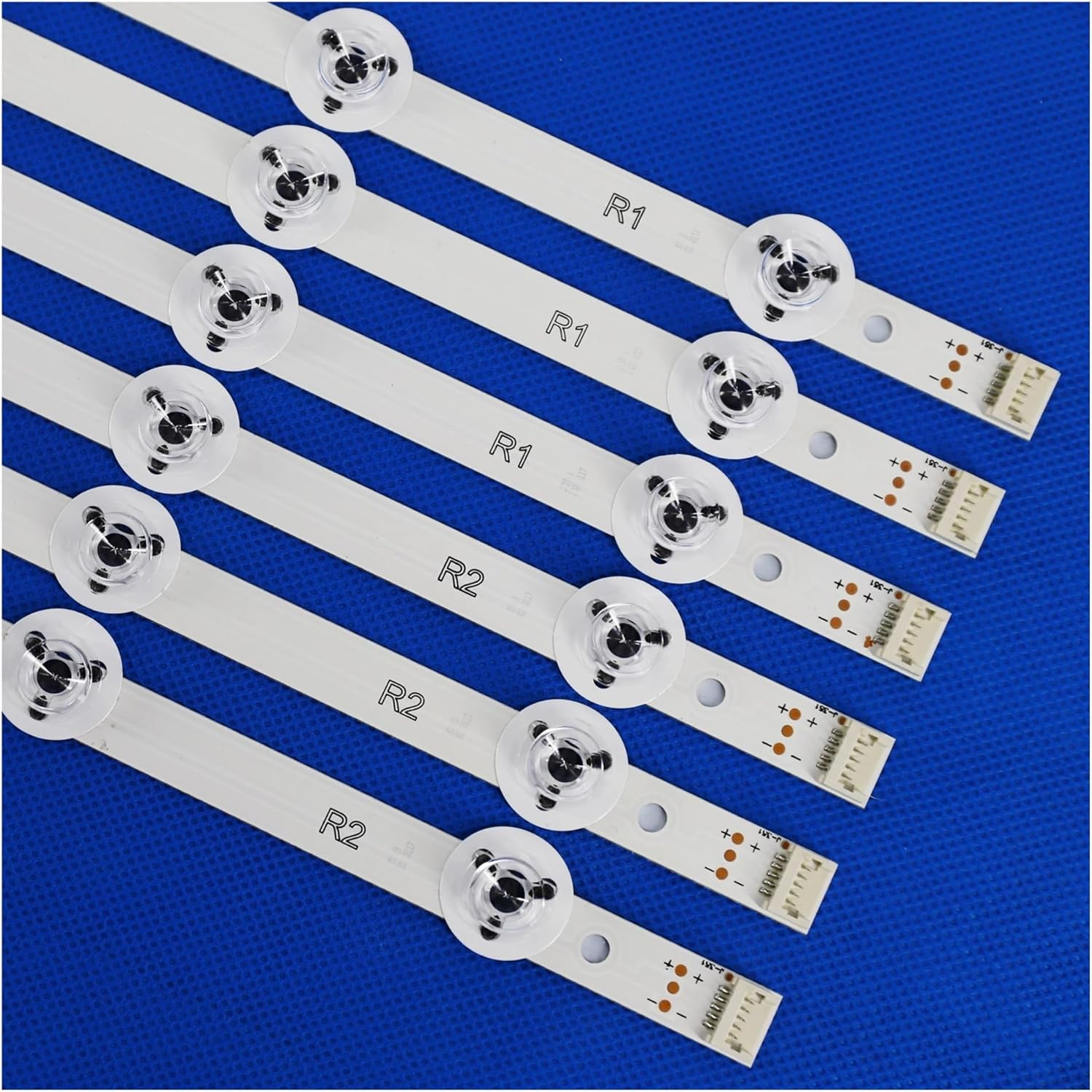 LED Backlight Strips Array for L-G 55 Inch TV55LB7200 LC550DUH-PGF1 55"V14 Slim DRT Rev0.0 R1 L1 6916L 1629A 1630A image number 2