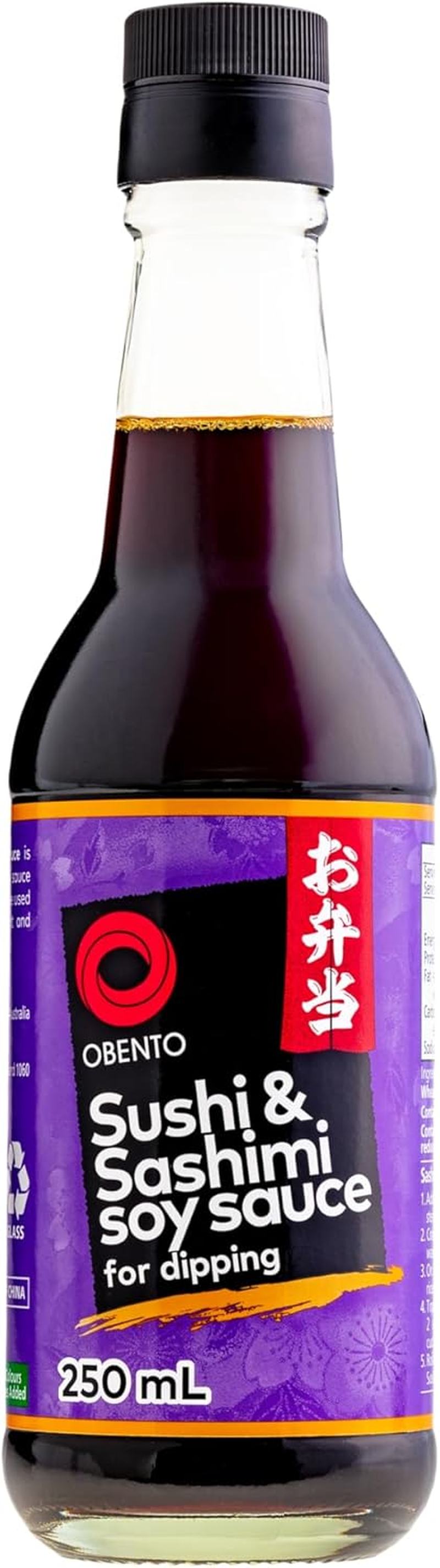 Obento Sushi & Sashimi Soy Sauce, 250 Ml