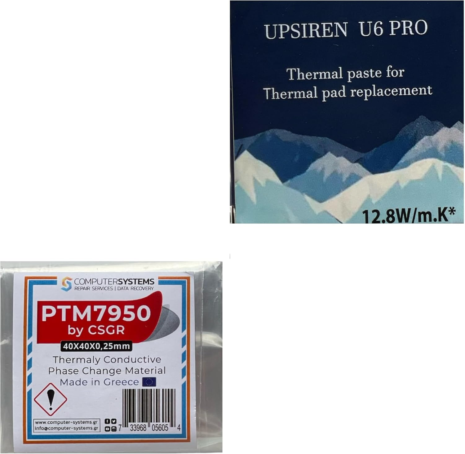 PTM7950 by CSGR & UPSIREN U6 PRO 20G Set &ndash; Ultimate Thermal Management for High-Performance Systems image number 3