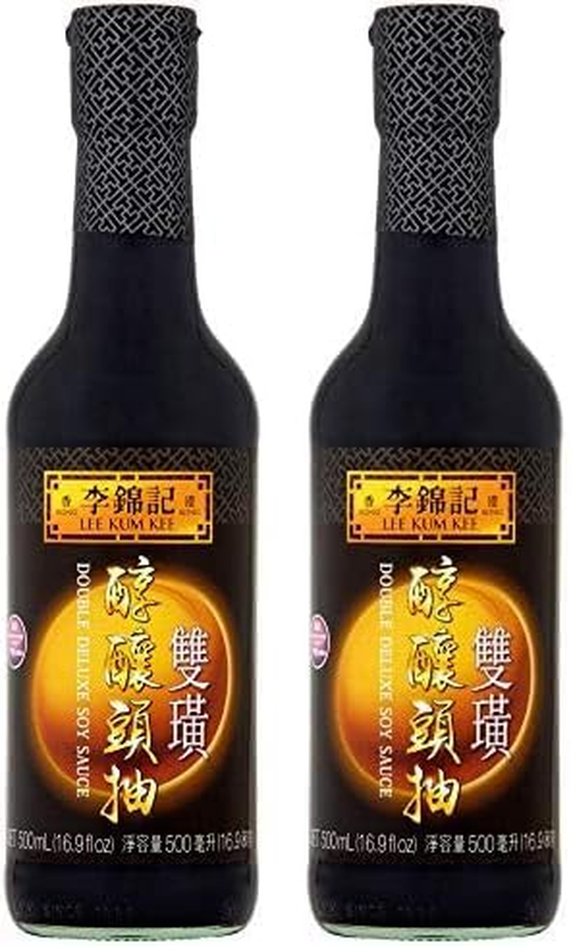 Lee Kum Kee Double Deluxe Soy Sauce, 500 Ml (Pack of 2) image number 4