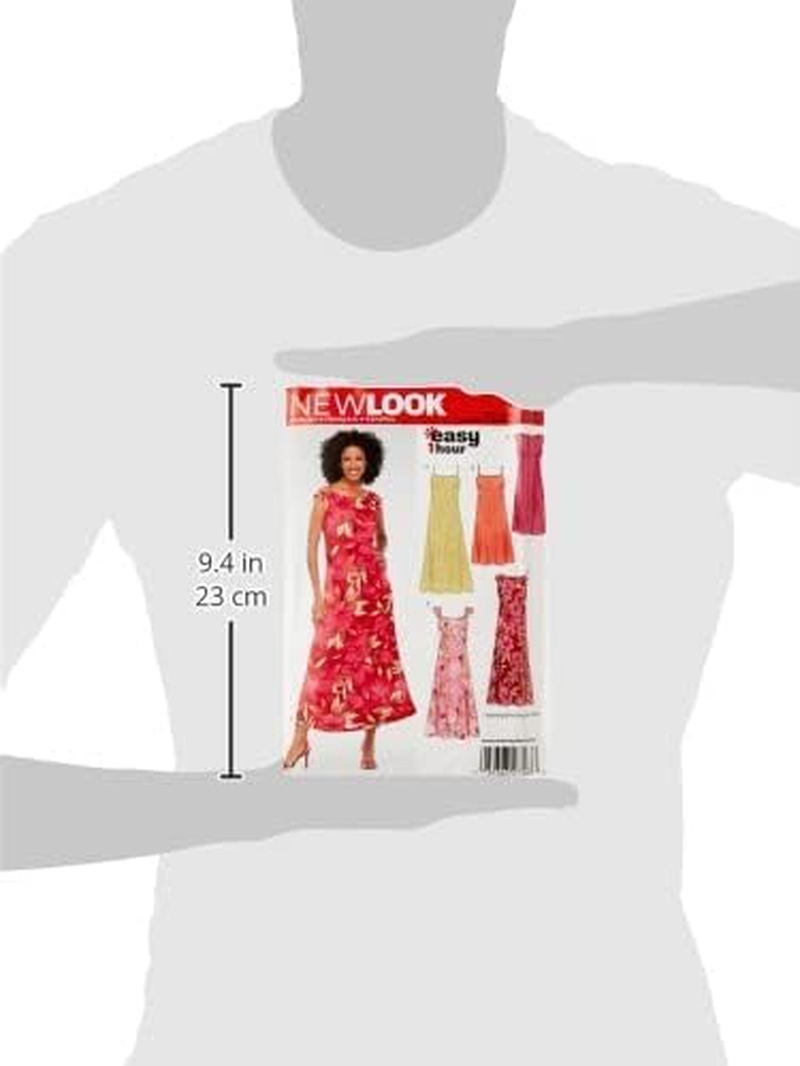 Newlook 6347 Misses' Sewing Pattern Dresses, Size 10-12-14-16-18-20-22 image number 2