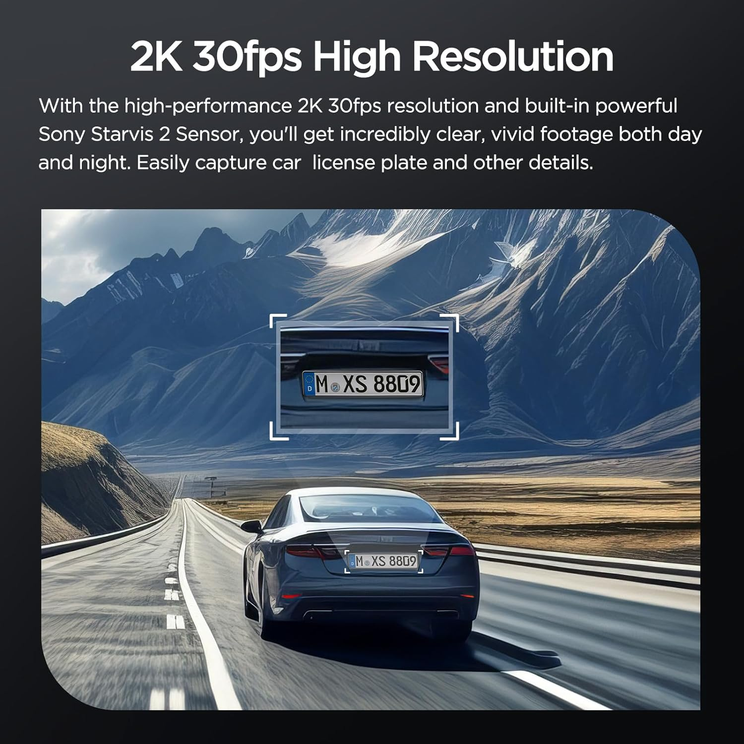 VIOFO VS1 Mini Dash Cam, 1440P Hidden Design Dashcam, Free 32GB SD Card, 5Ghz Wi-Fi Voice Control Front Car Dash Camera with GPS, HDR, Night Vision 2.0, 24H Parking Mode, Support 512GB Max image number 3