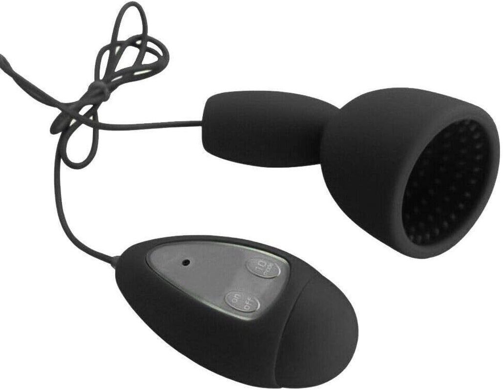 Vibrating Male Masturbator Stroker Rechargeable Penis Vibrator Trainer Sex Toy (Black) image number 3