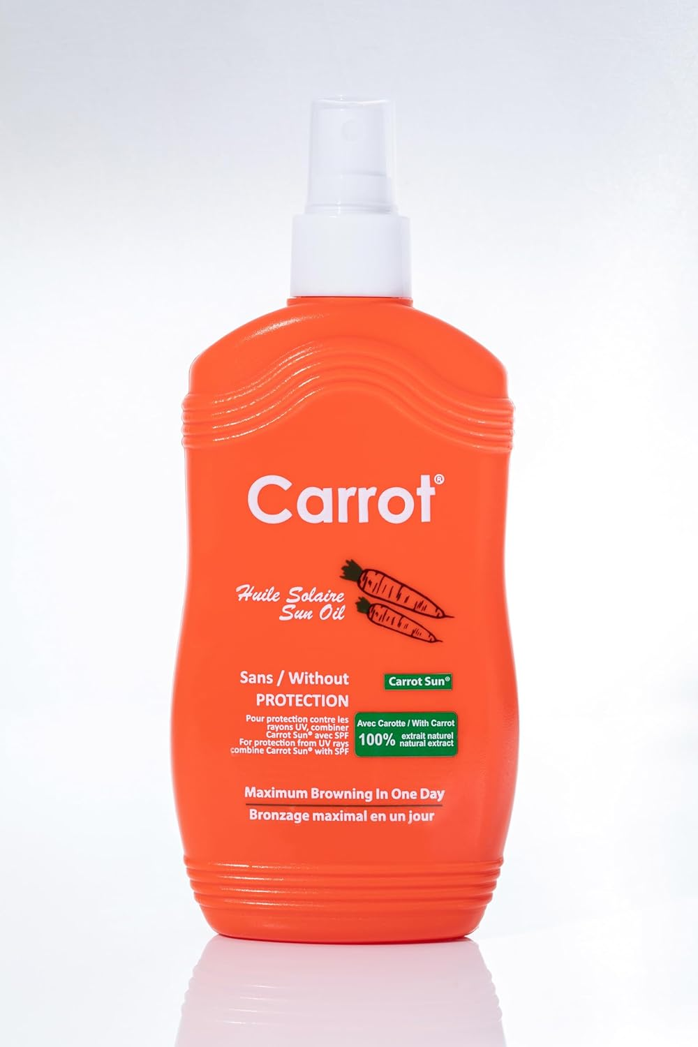 Carrot Sun Australia Carrot Tanning Oil 200Ml image number 2